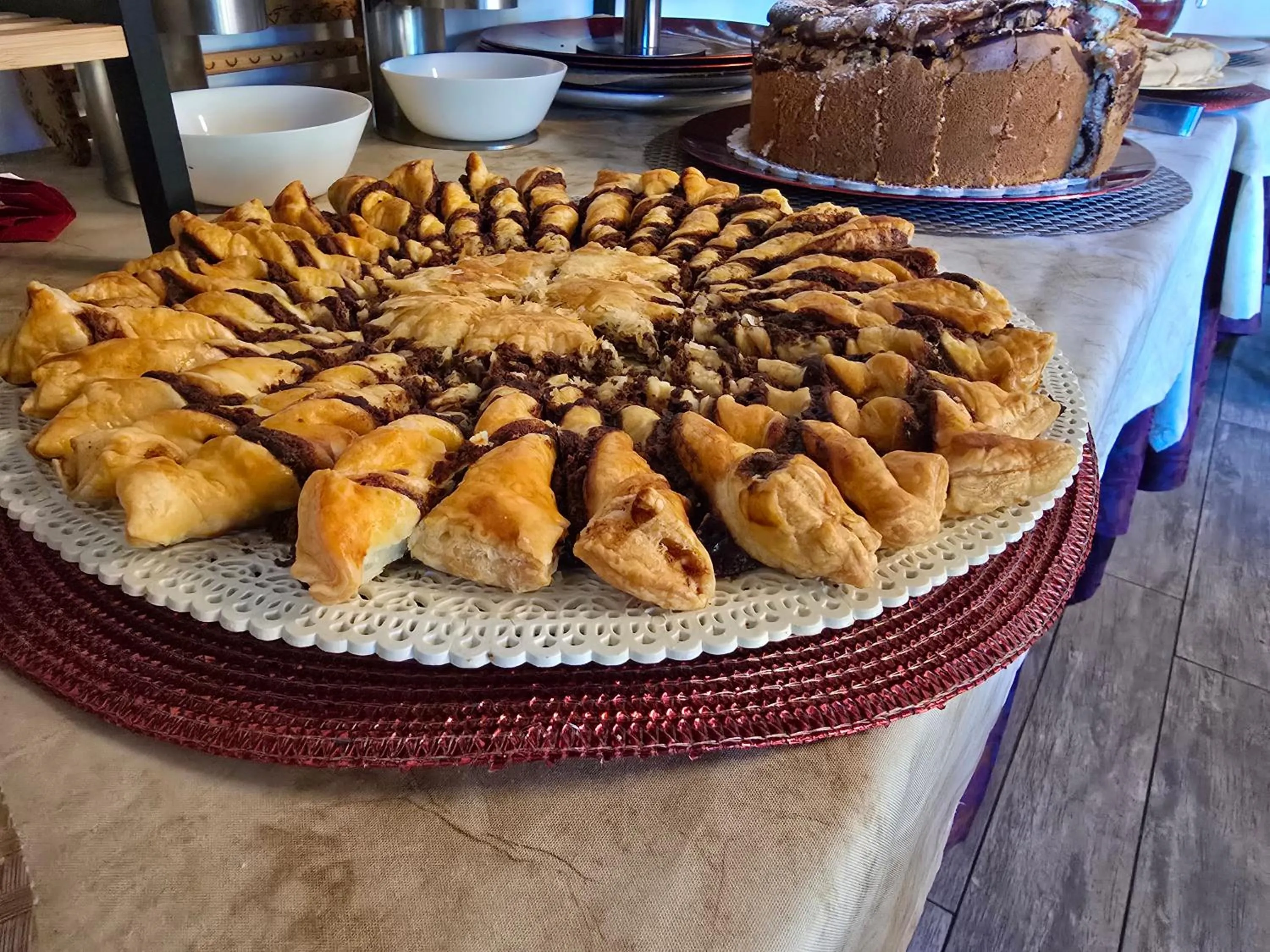 Food in Hotel del Lago Ampollino