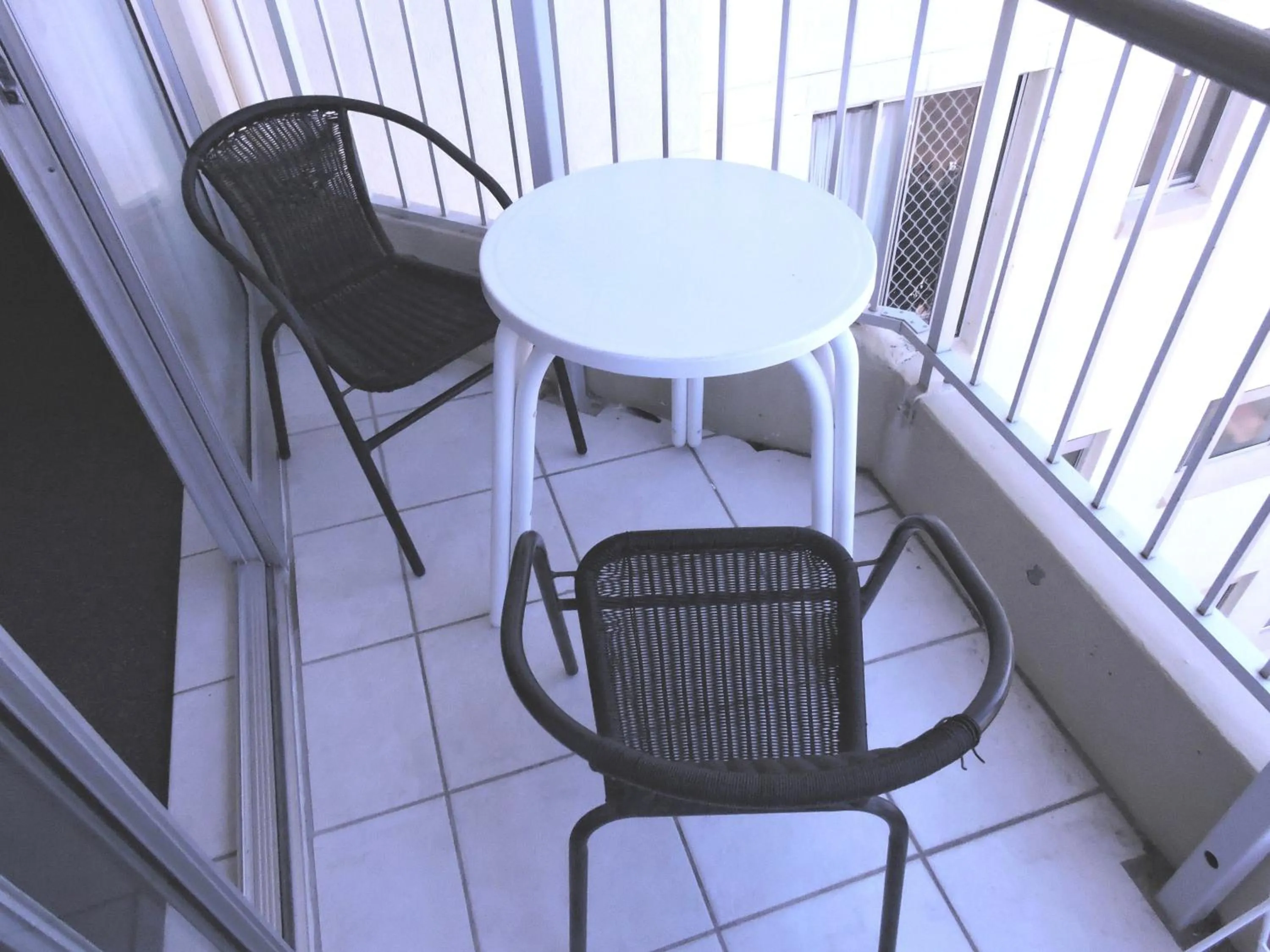 Balcony/Terrace in Broadbeach Travel Inn Apartments