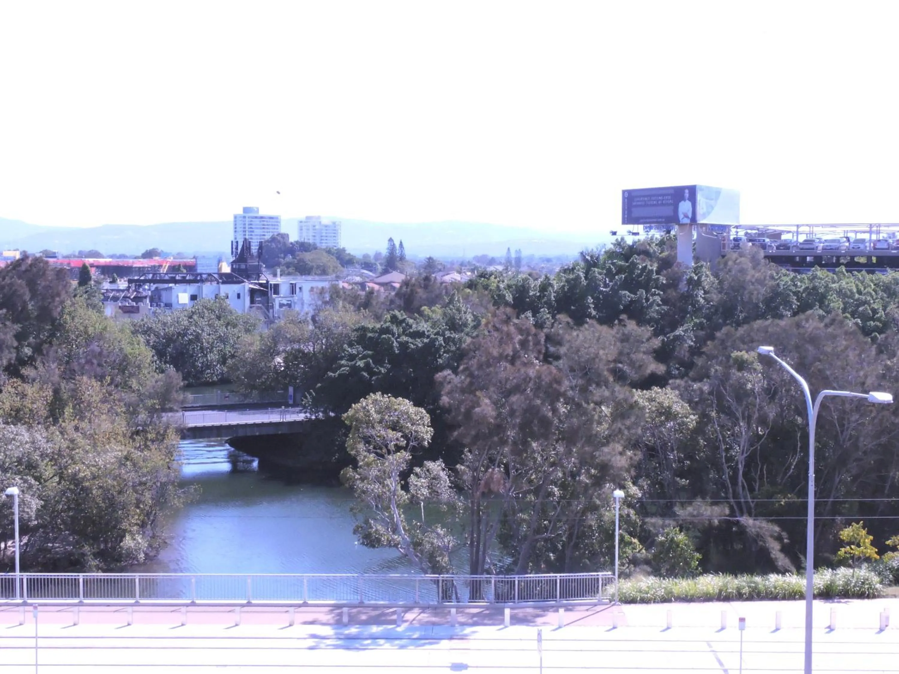 River view in Broadbeach Travel Inn Apartments