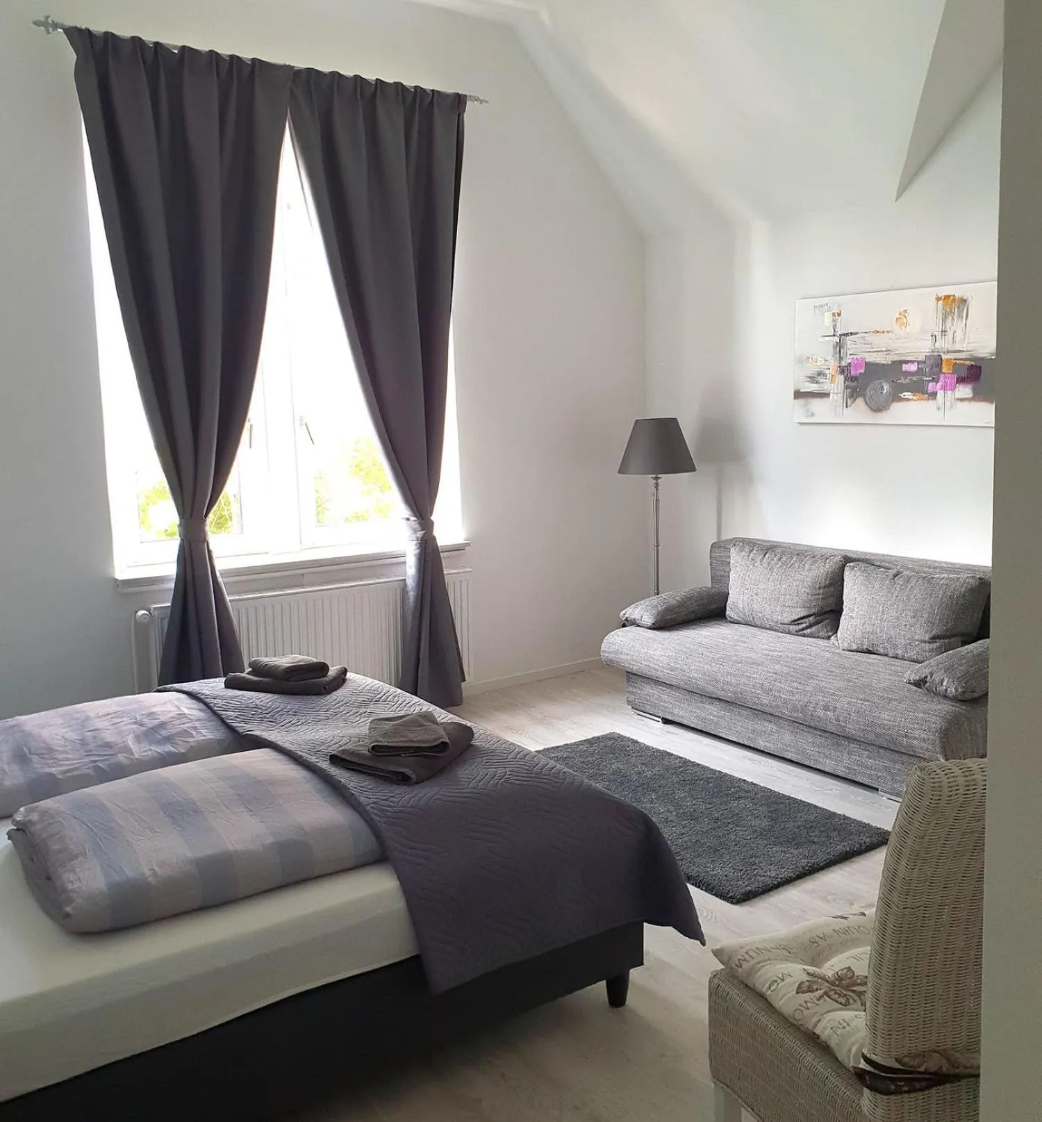 Bed in Townhuus No. 1 / Dieksee