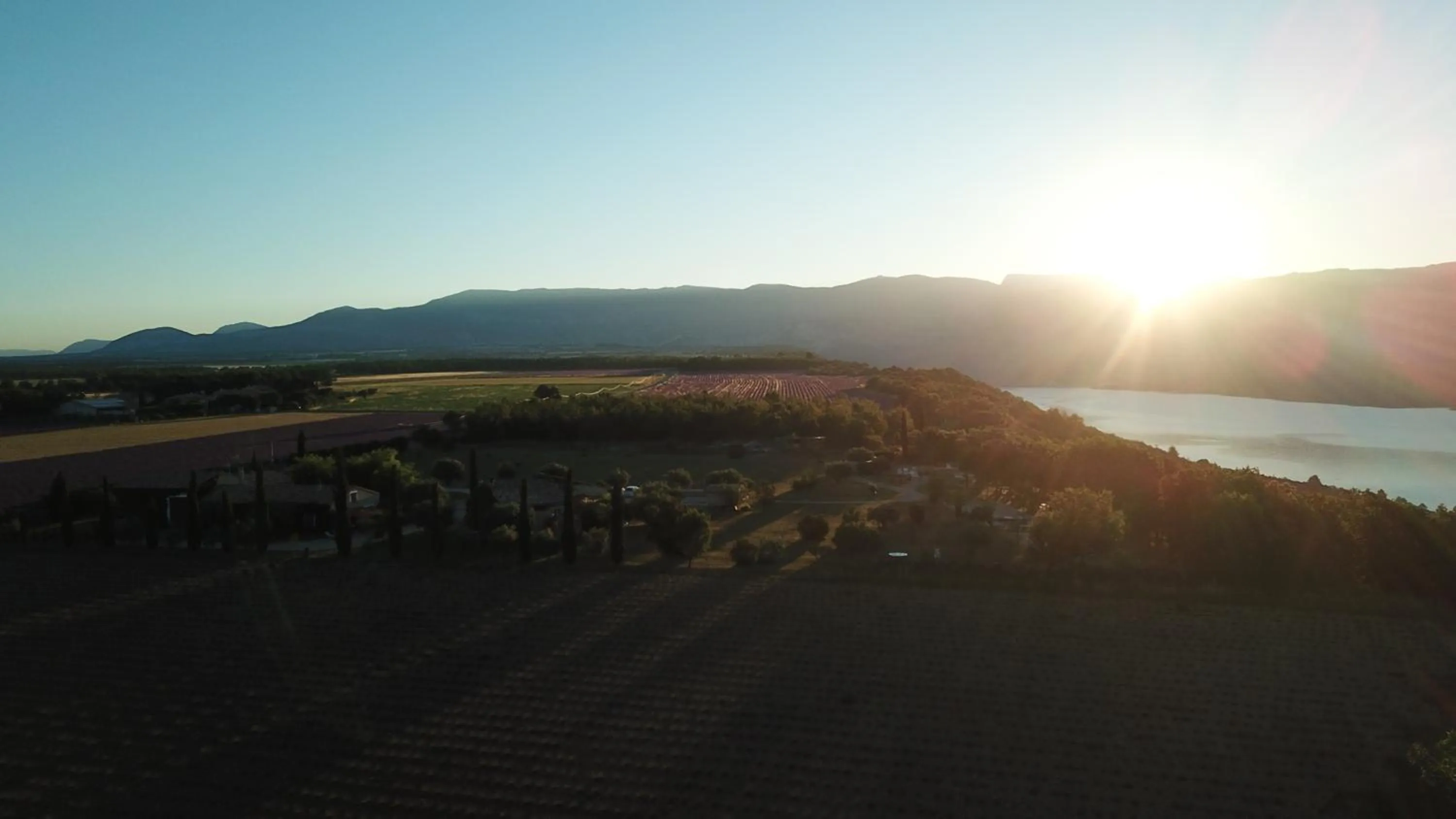 Bird's eye view in Ferme Para Lou