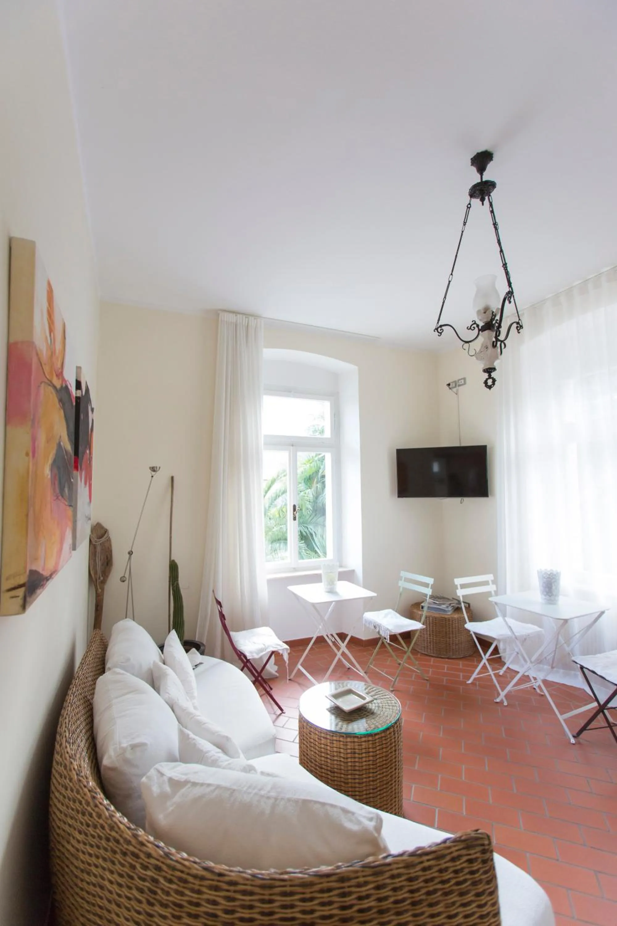 Garden in Albergo Garnì Villa Moretti