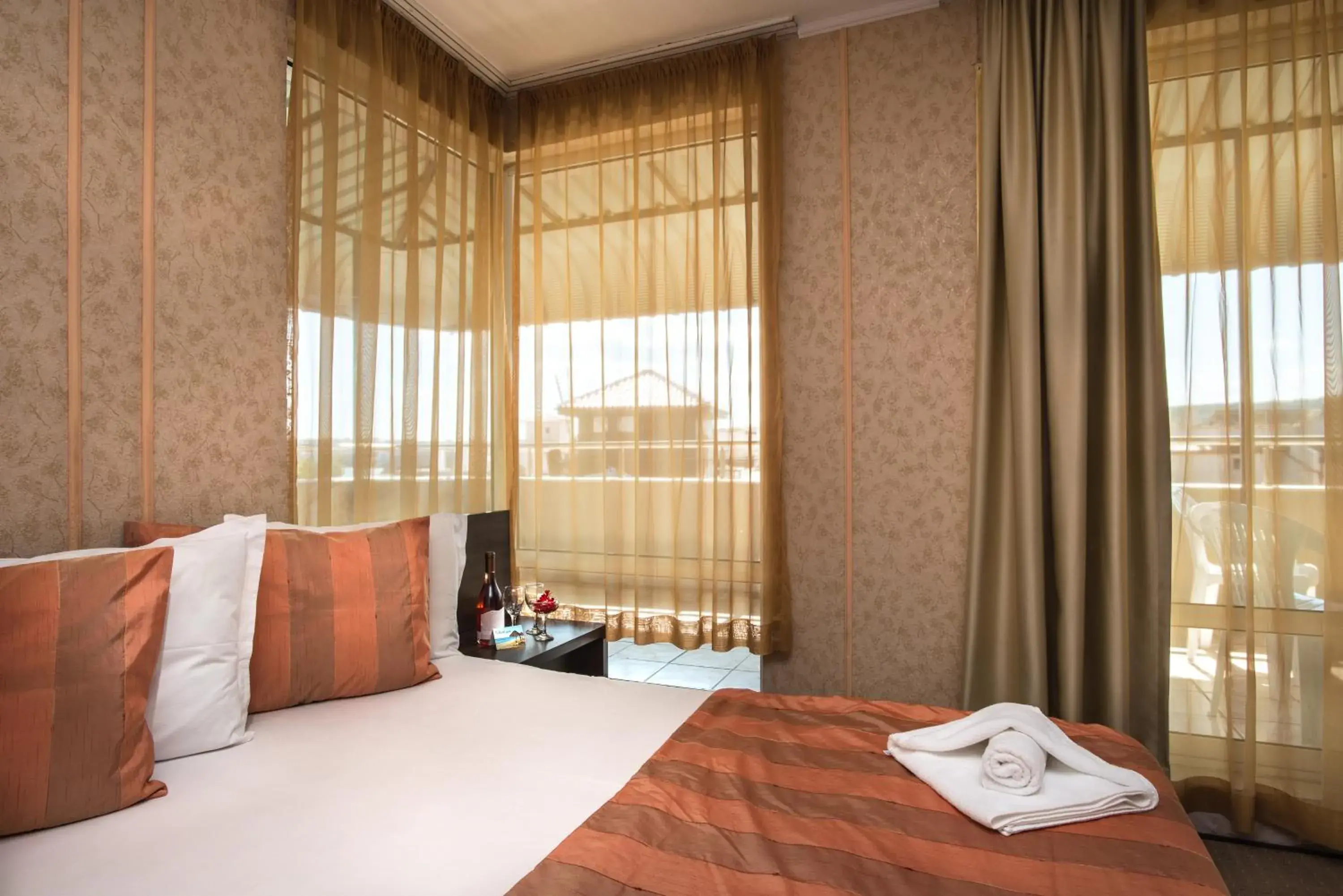 Bed in Flagman Hotel Bed in Flagman Hotel