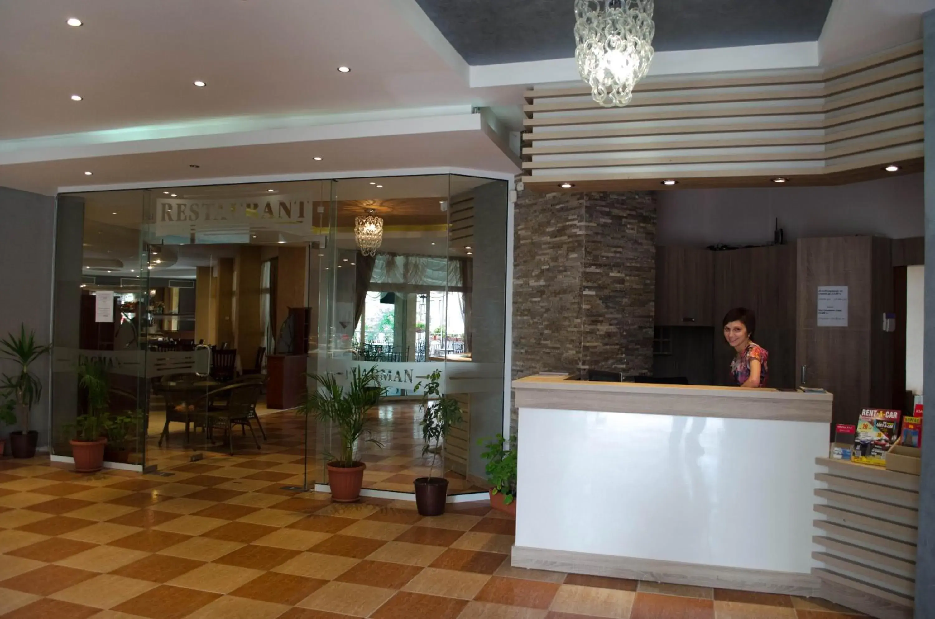 Lobby or reception in Flagman Hotel Lobby or reception in Flagman Hotel