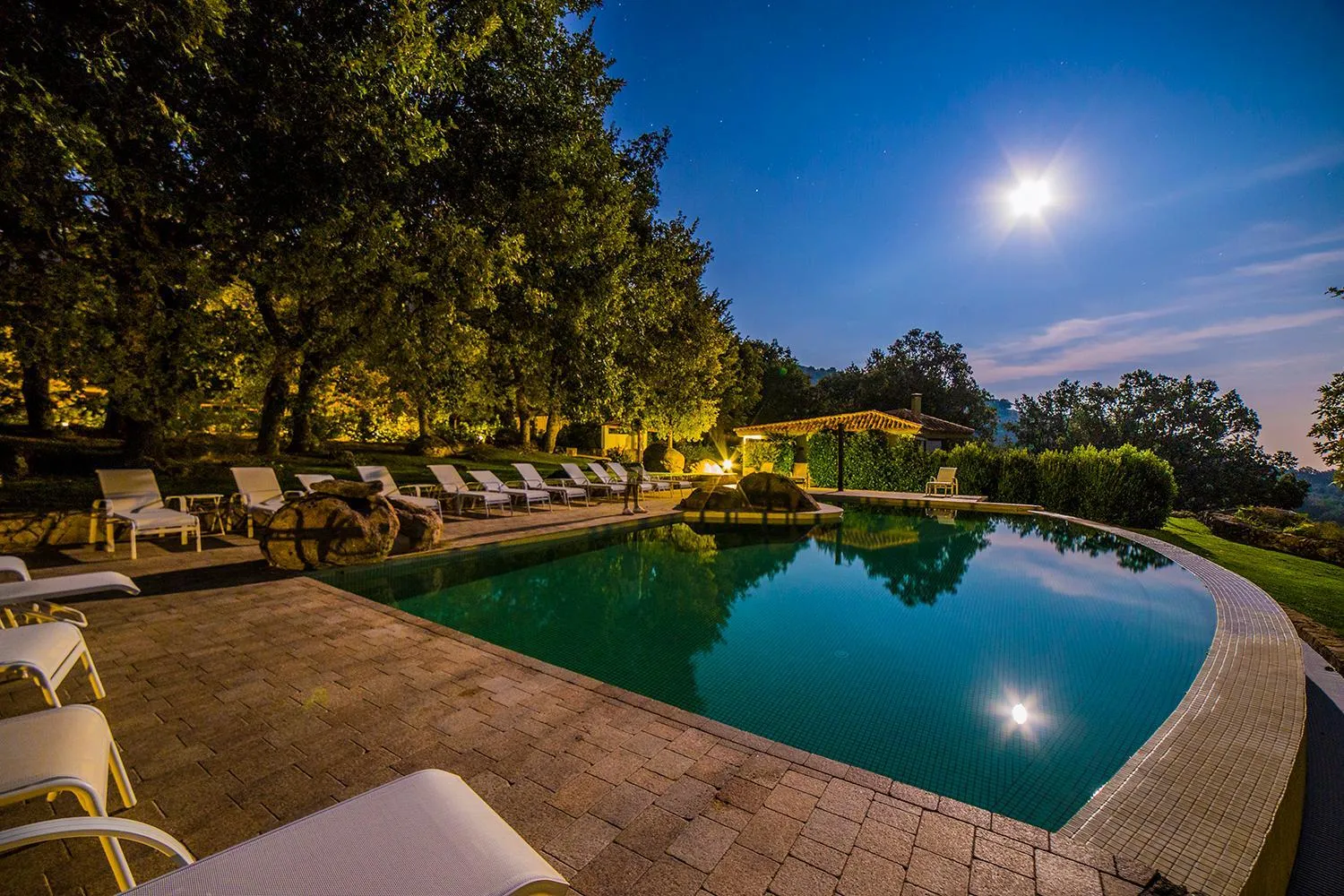 Swimming pool in Hotel Nabia