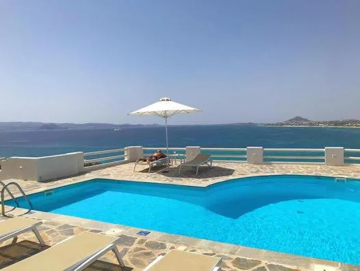 Pool view in Apricot and Sea Luxury Villas