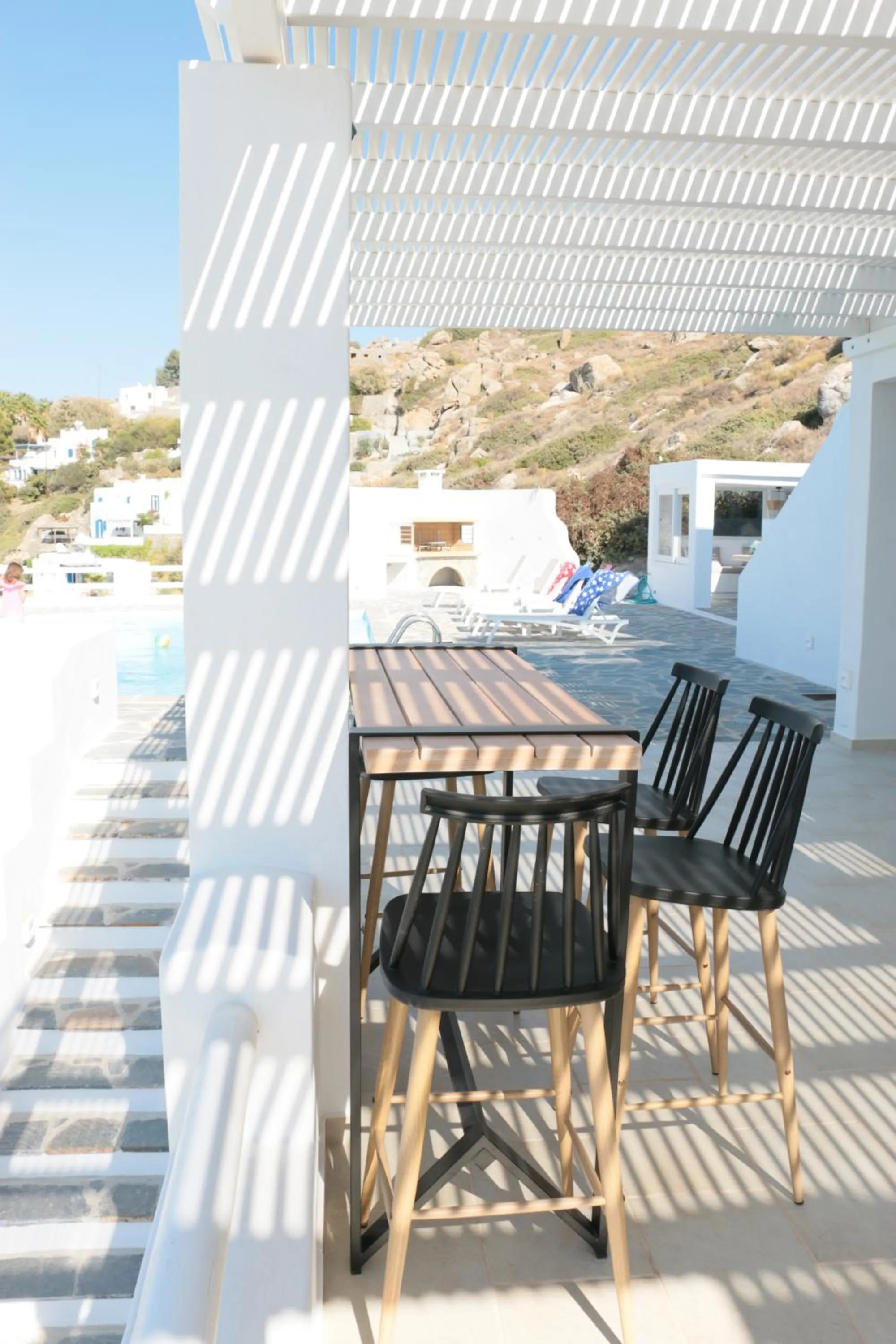Balcony/Terrace in Apricot and Sea Luxury Villas