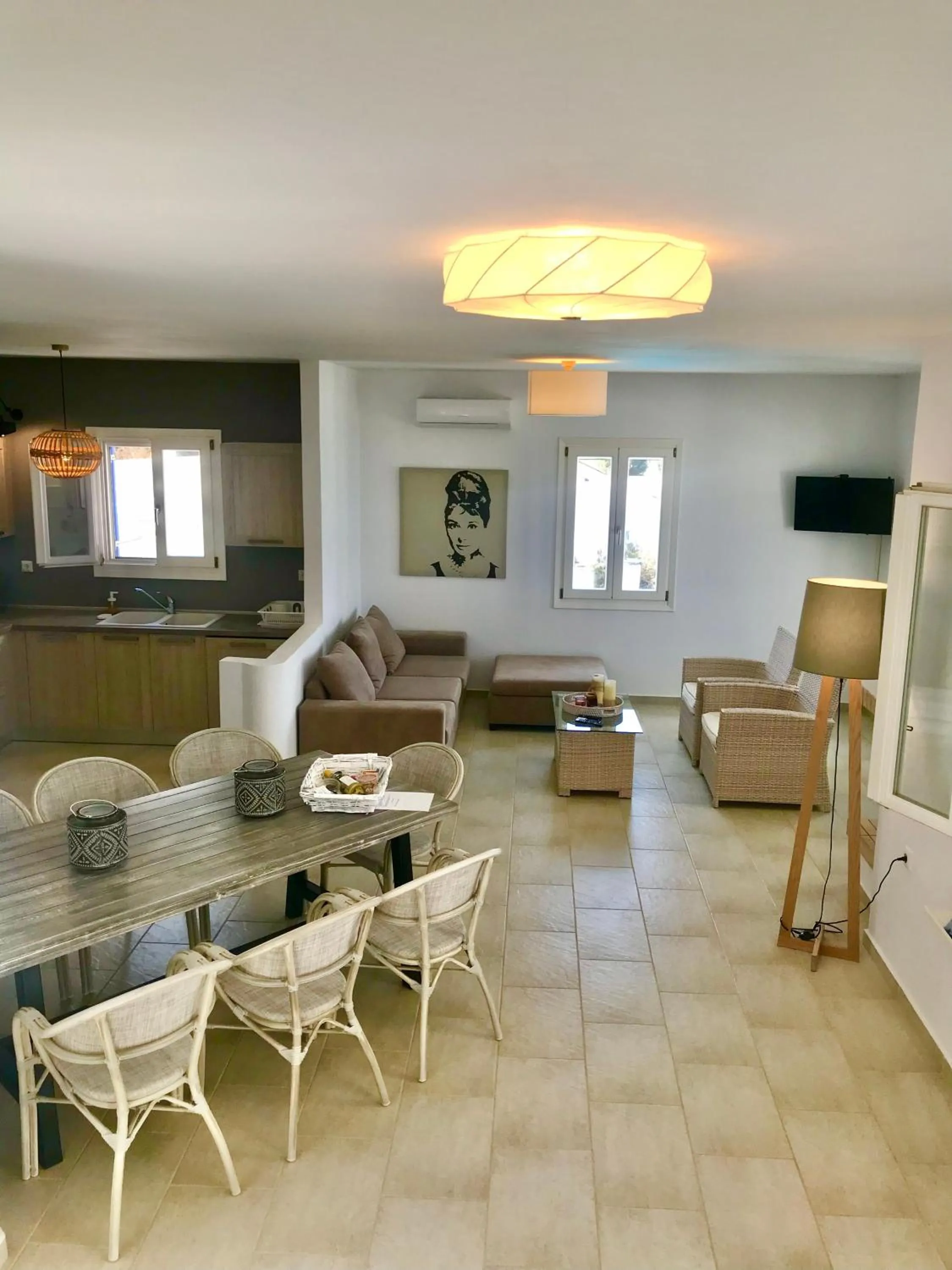 Living room in Apricot and Sea Luxury Villas