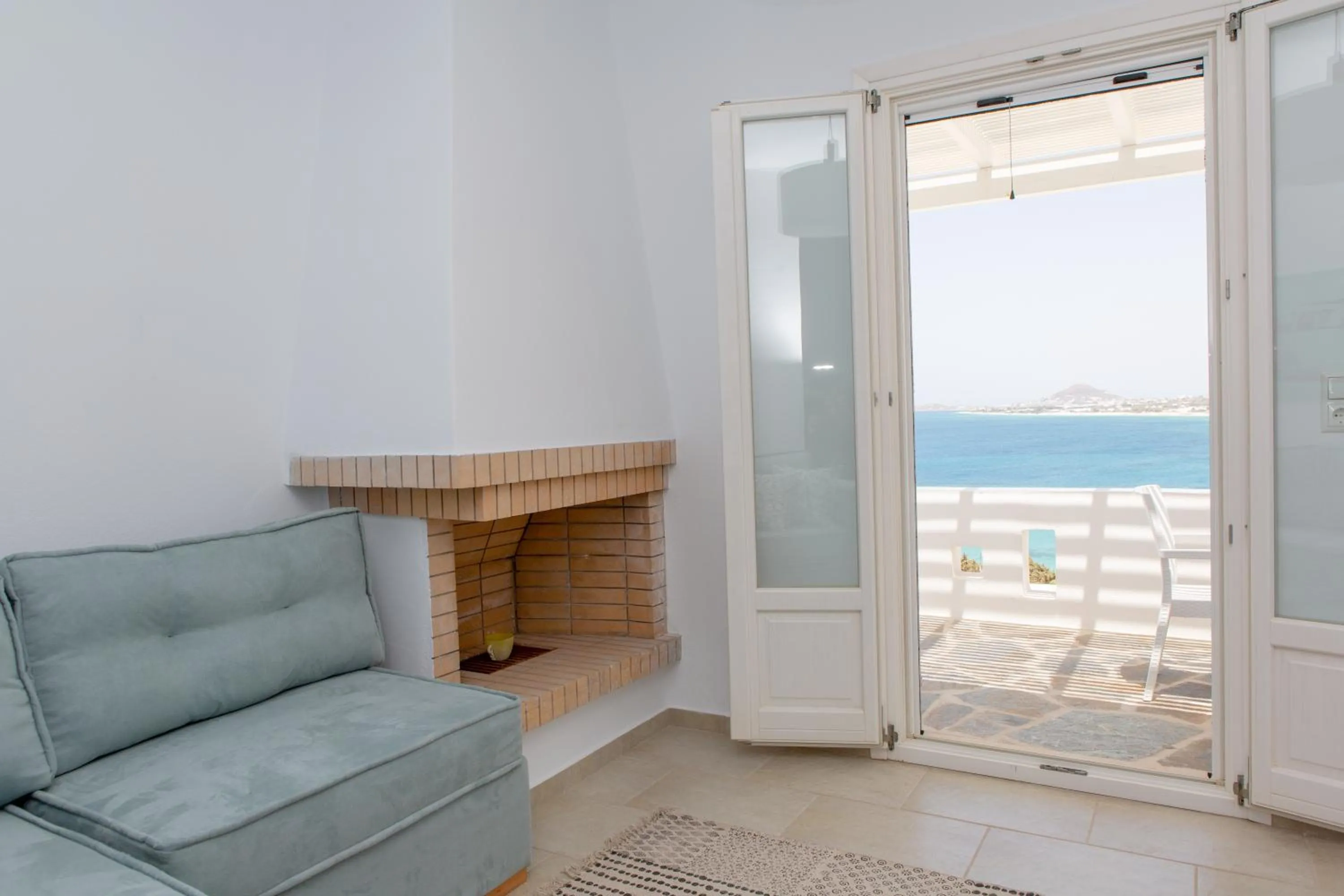 Living room in Apricot and Sea Luxury Villas