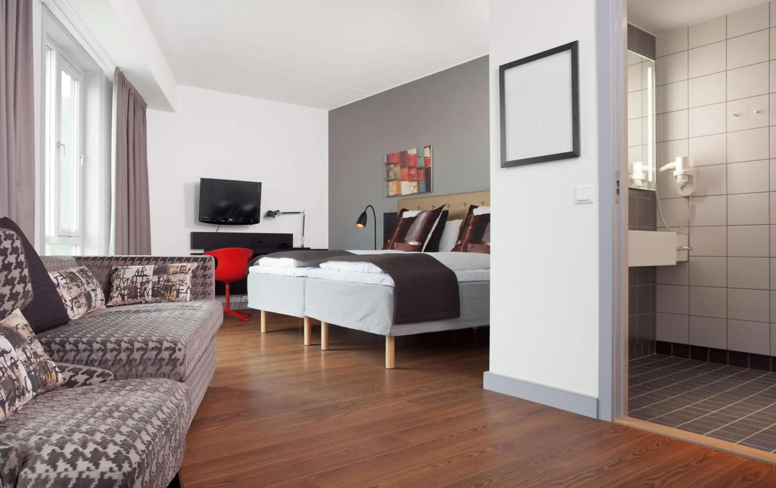 Bedroom, Bed in Scandic Stavanger Forus Bedroom, Bed in Scandic Stavanger Forus