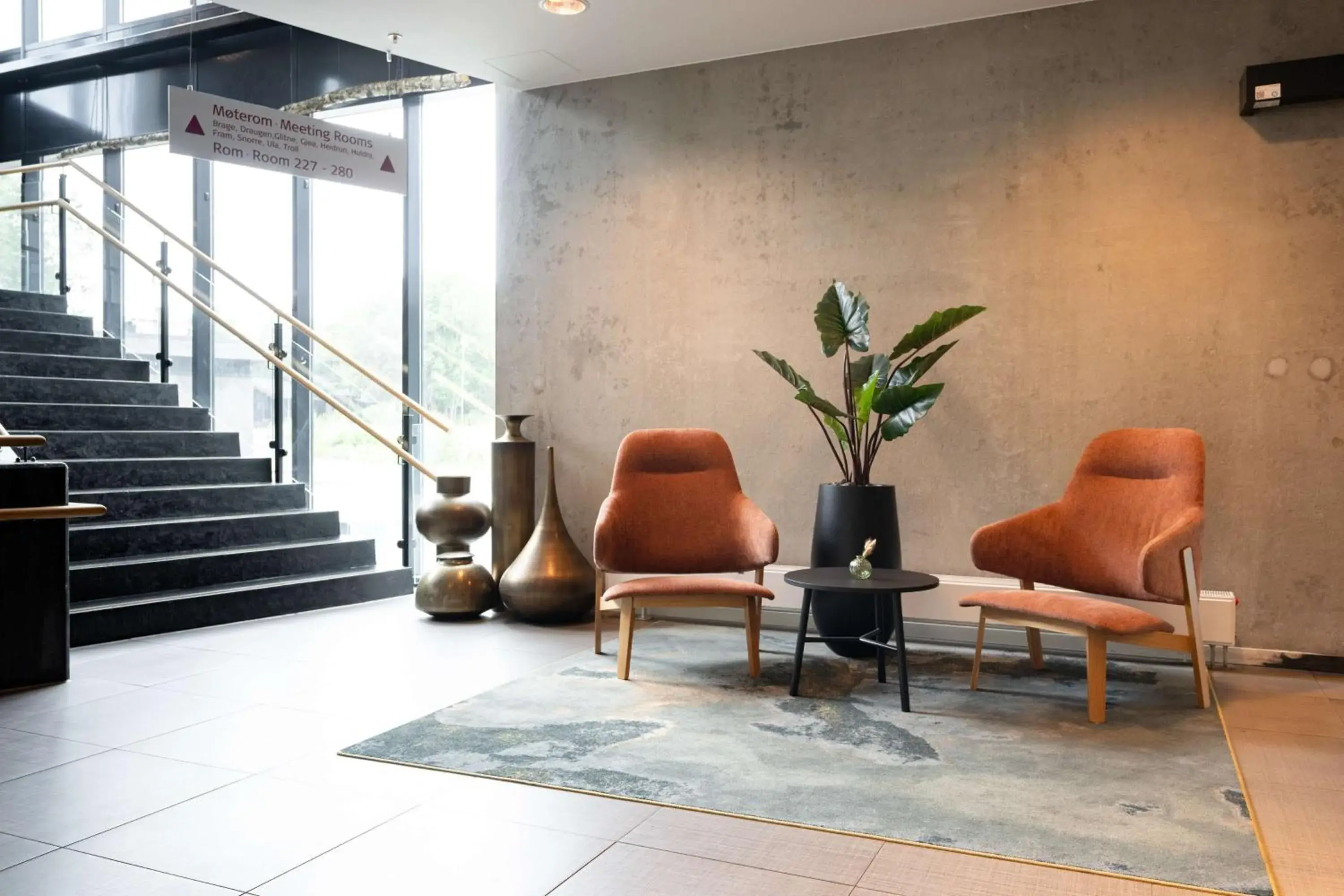 Lobby or reception in Scandic Stavanger Forus Lobby or reception in Scandic Stavanger Forus