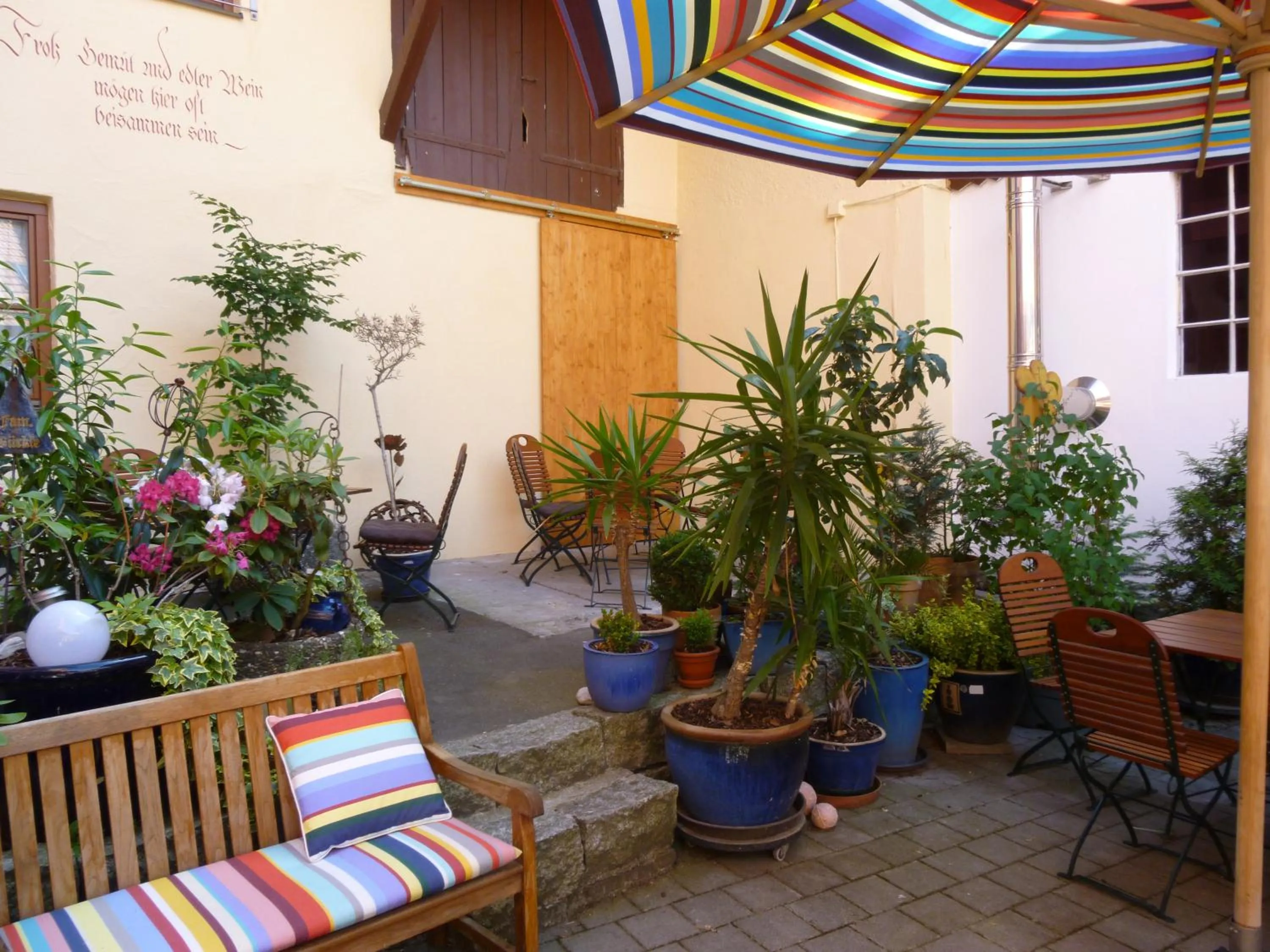 Balcony/Terrace in Hotel Ehinger Rose