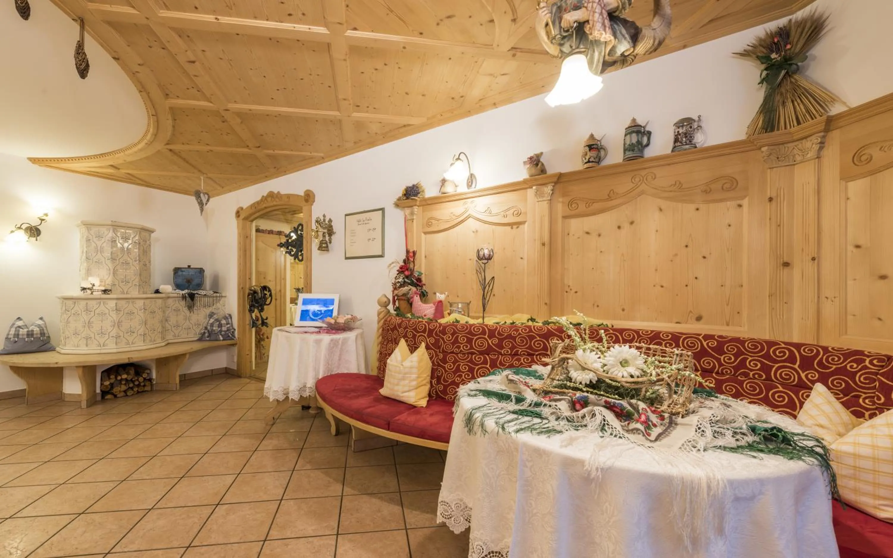 Lobby or reception in Hotel La Pineta