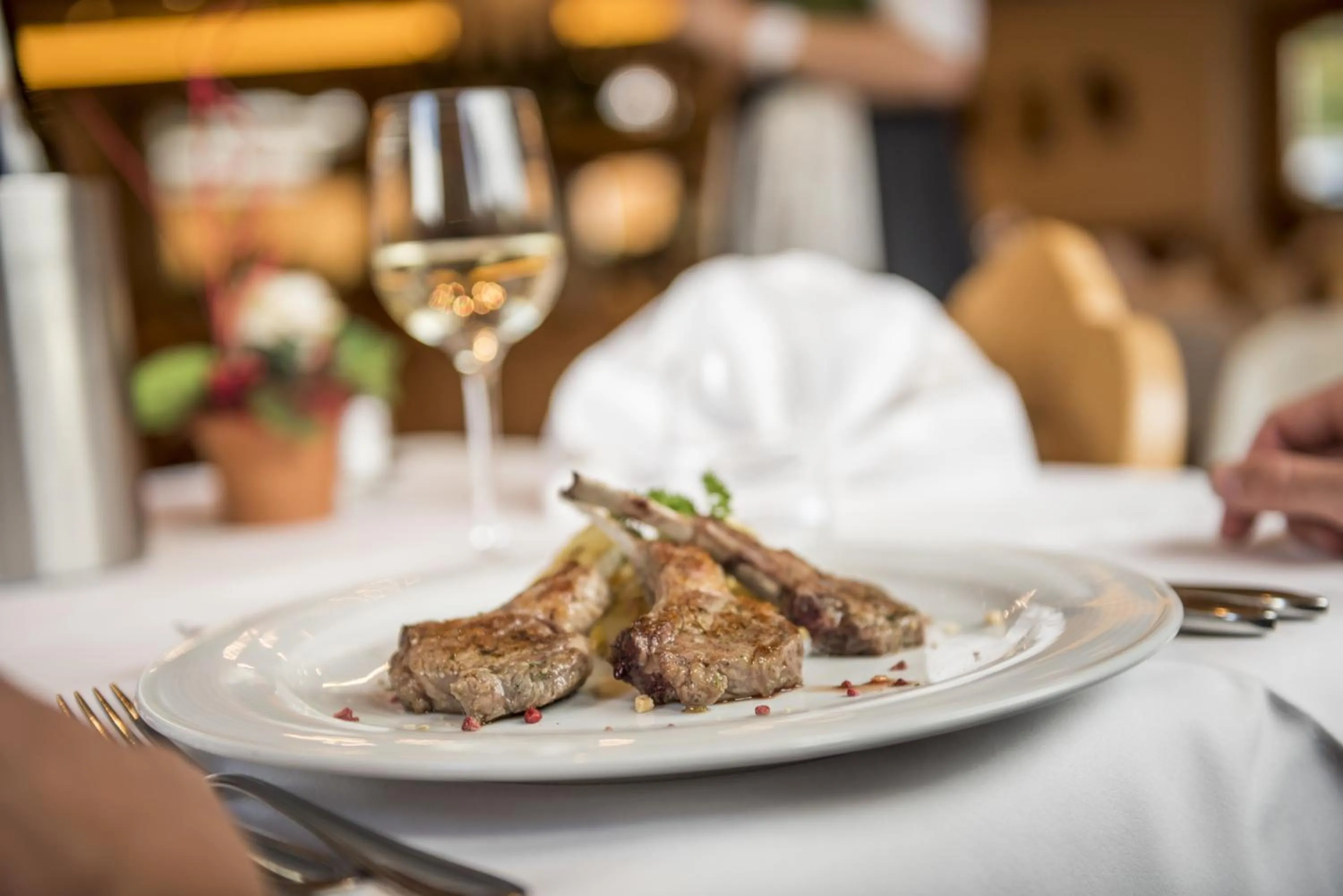 Restaurant/places to eat in Hotel La Pineta