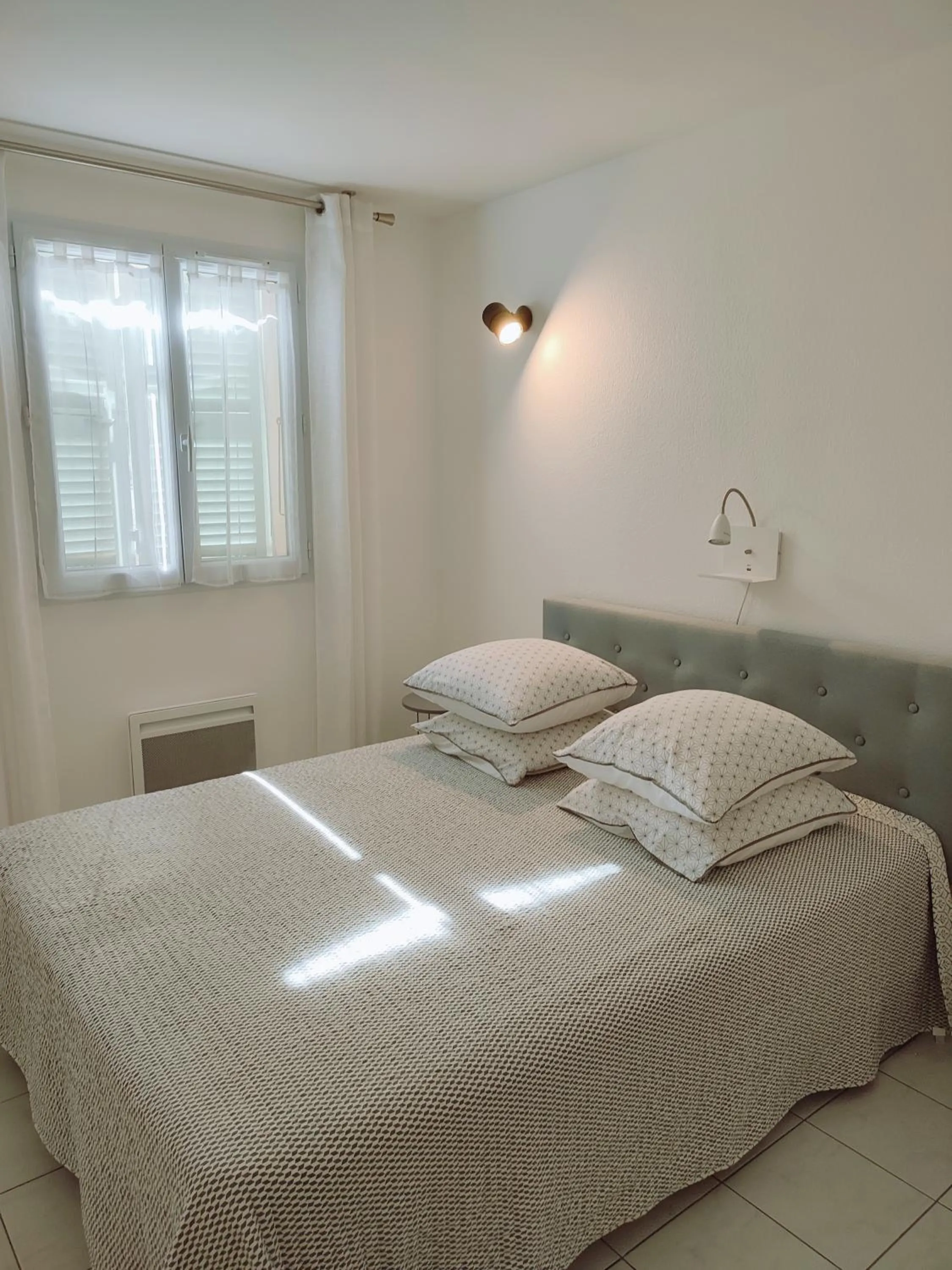 Bed in Appartement 2 terrasses face mer de 100m2