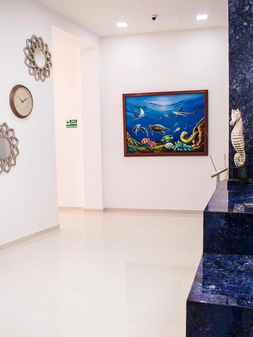 Lobby or reception in Sea Colors Hotel