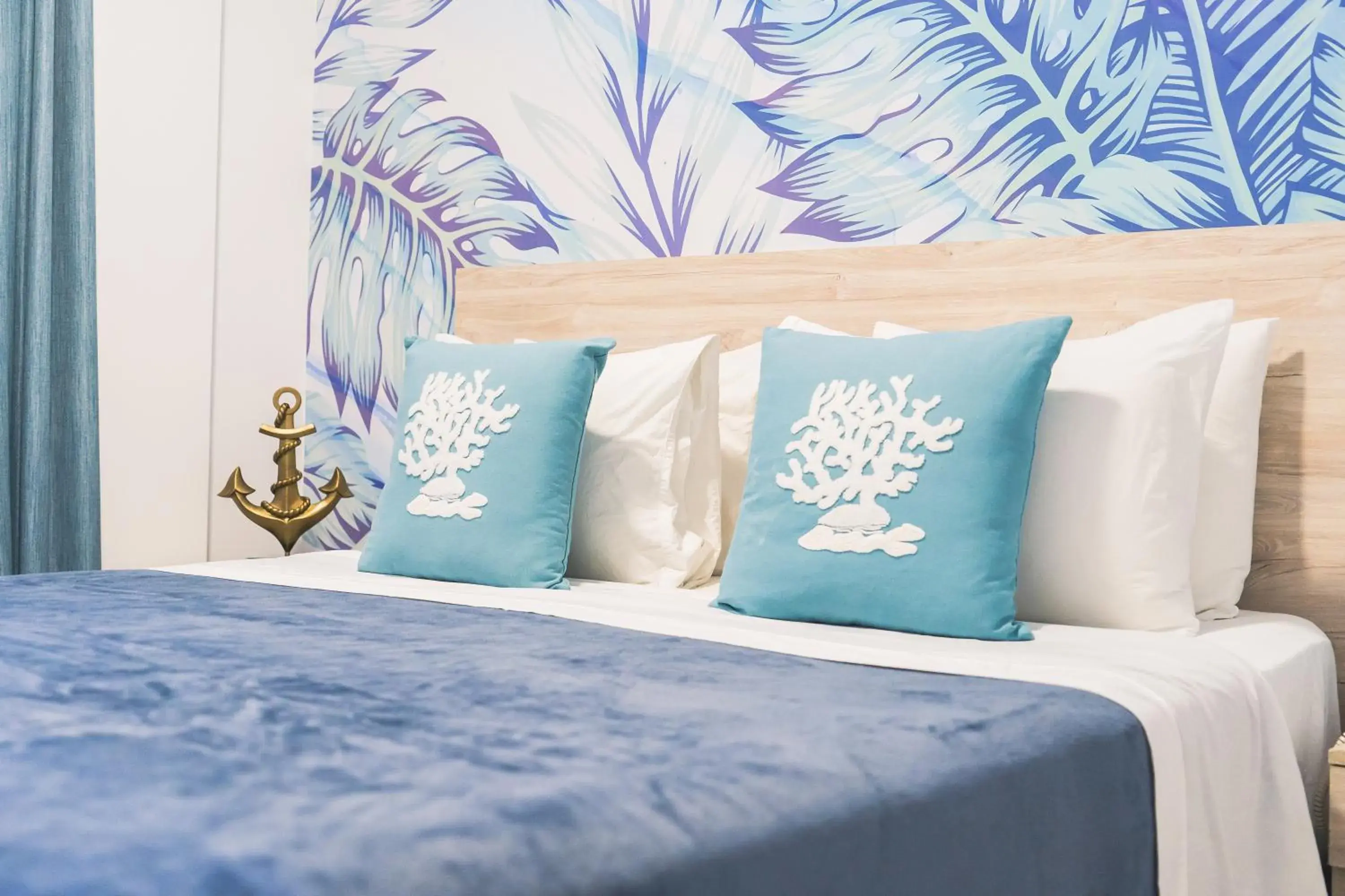 Bed in Sea Colors Hotel Bed in Sea Colors Hotel