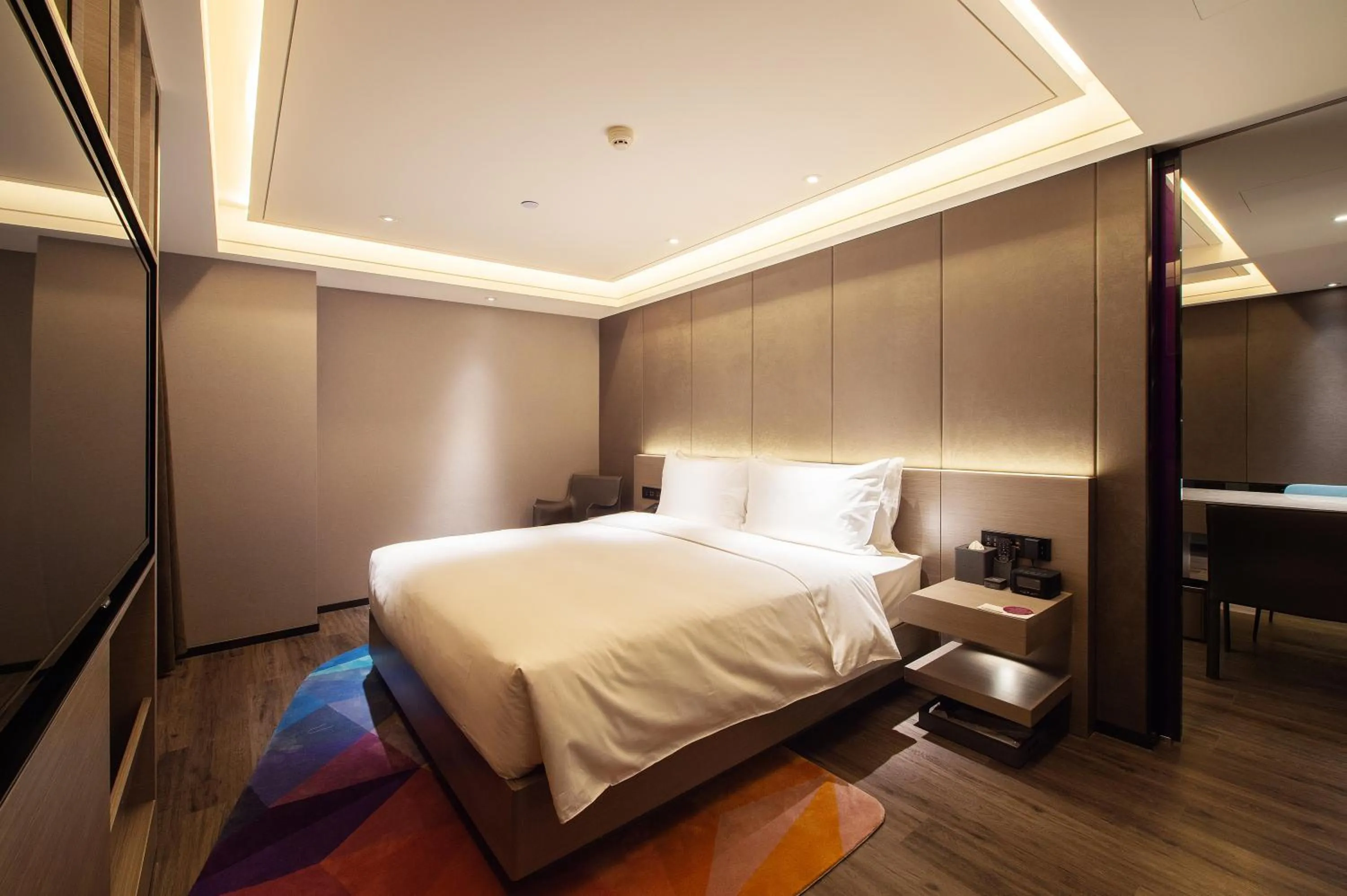 Bed in Mercure Harbin Central Street Sophia Church