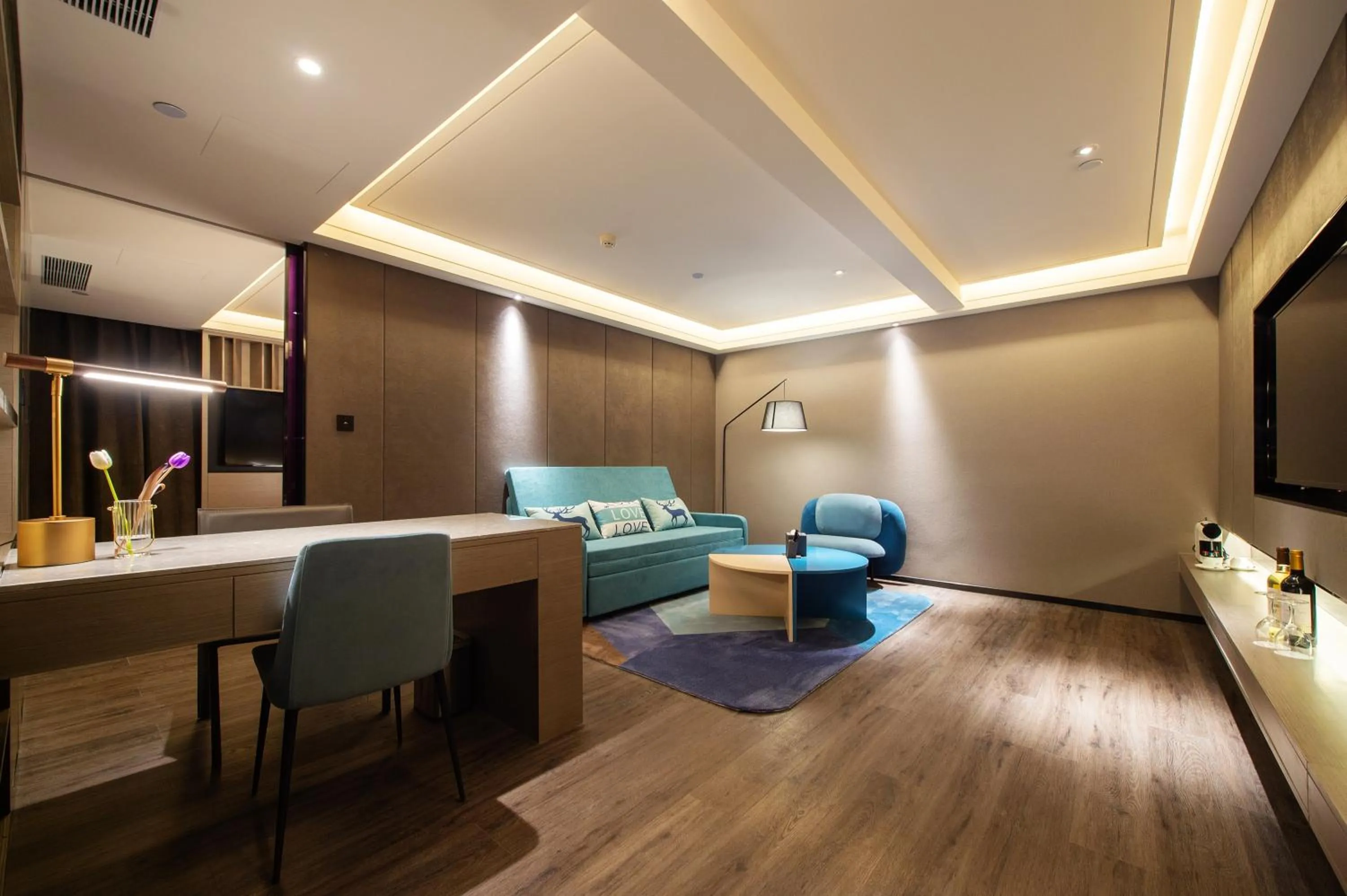 Living room in Mercure Harbin Central Street Sophia Church