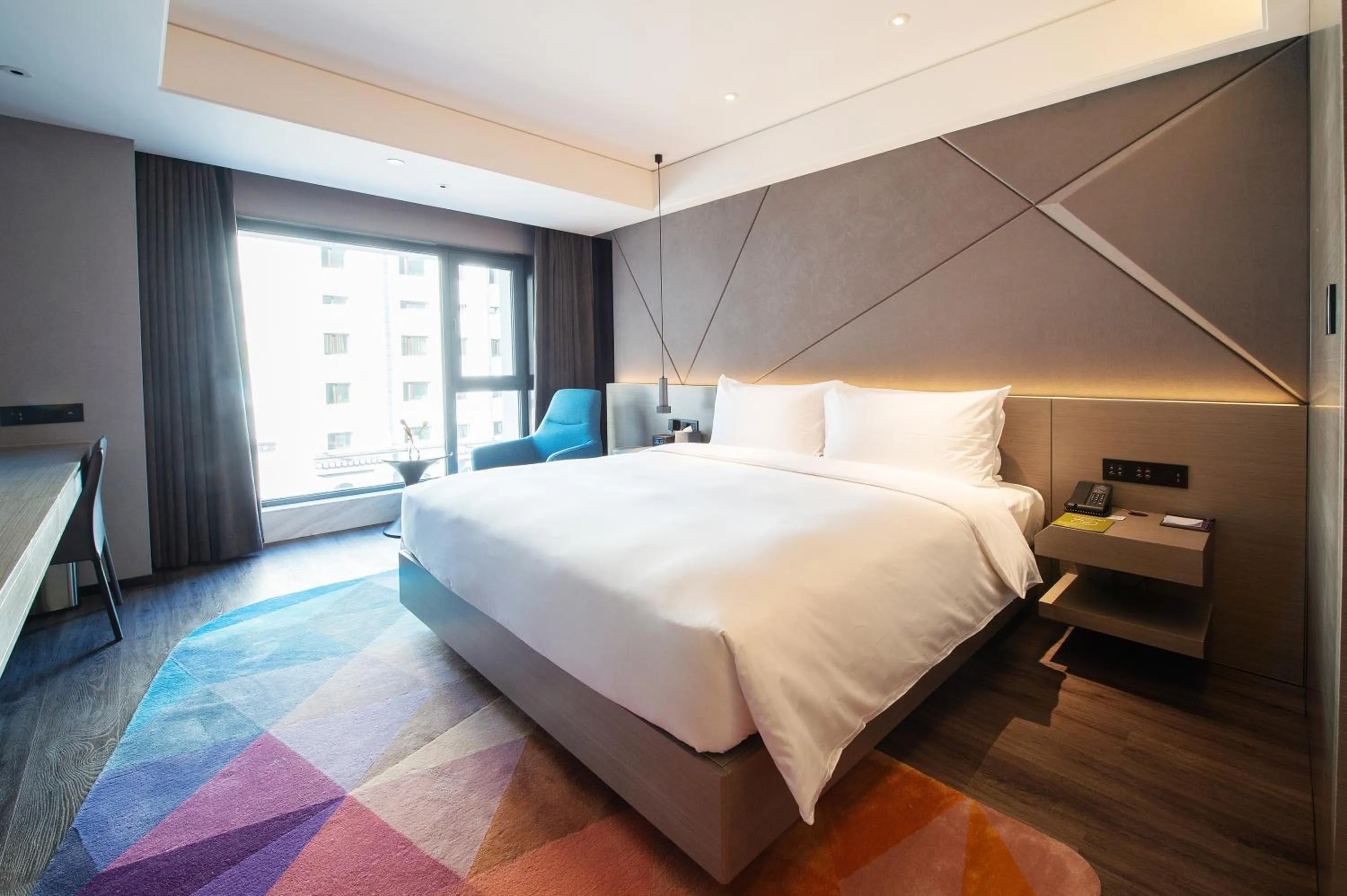 Bed in Mercure Harbin Central Street Sophia Church