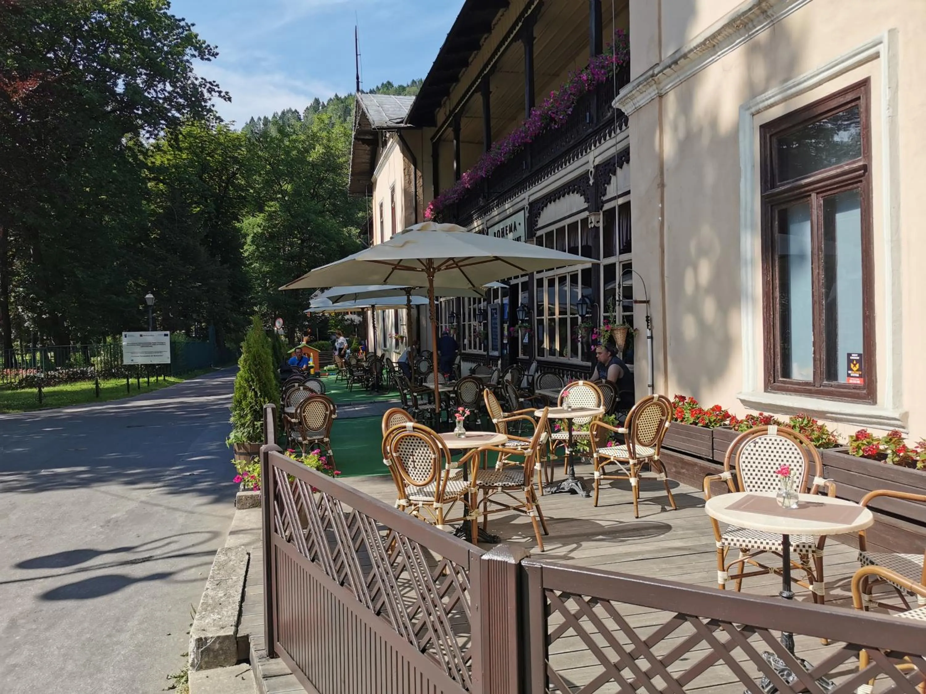Facade/entrance in Willa Marta Szczawnica