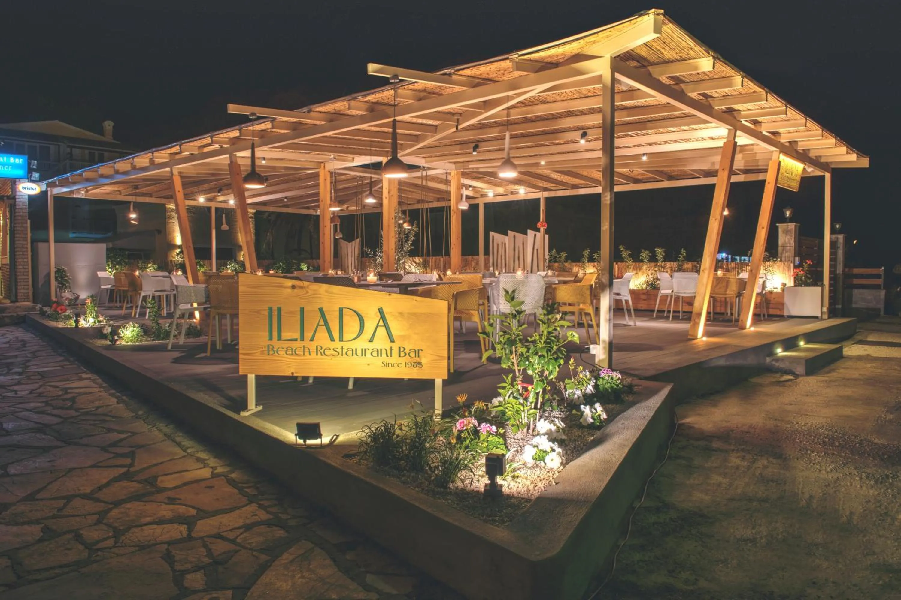 Restaurant/places to eat in Iliada Beach Hotel
