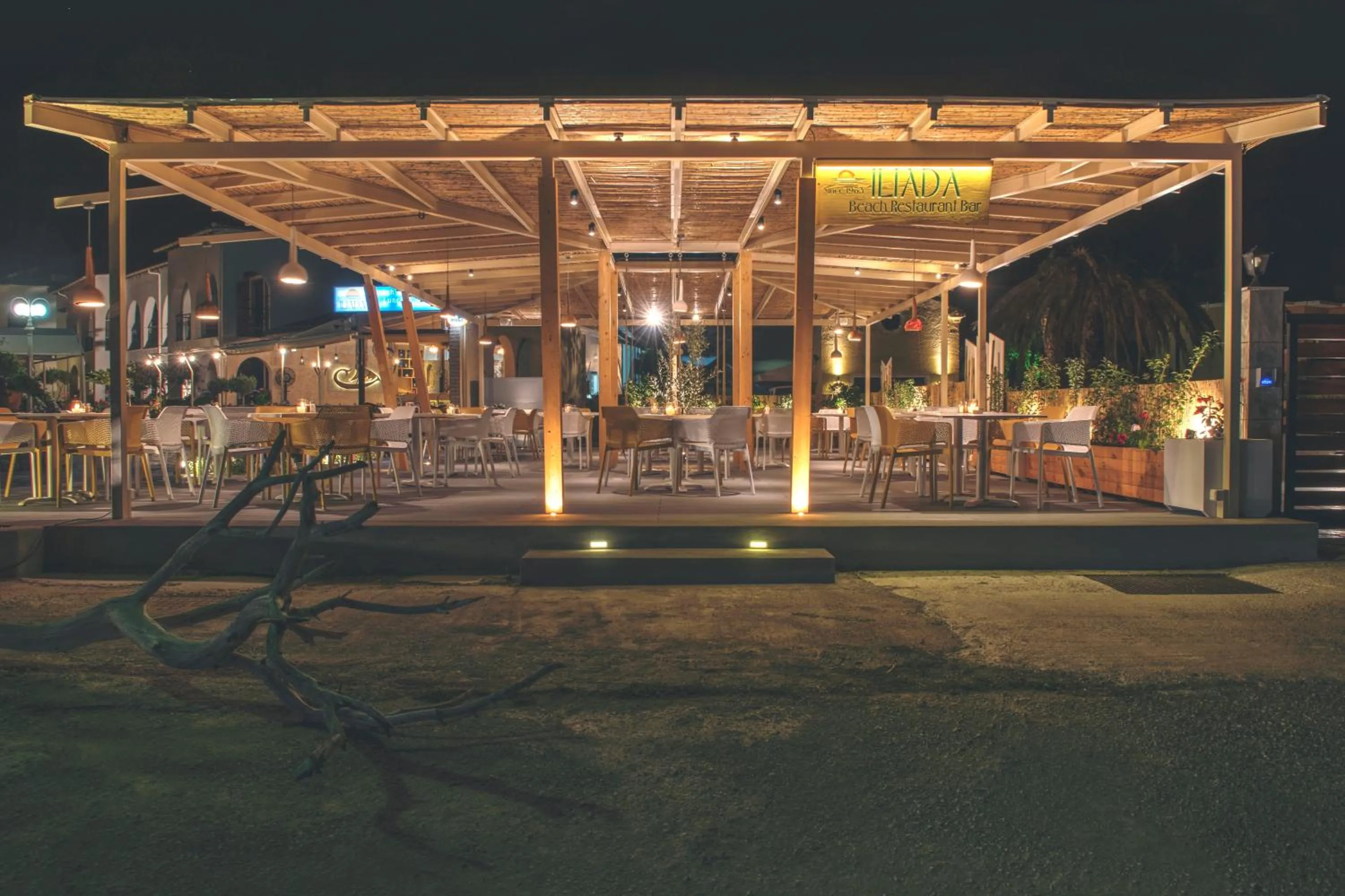 Restaurant/places to eat in Iliada Beach Hotel