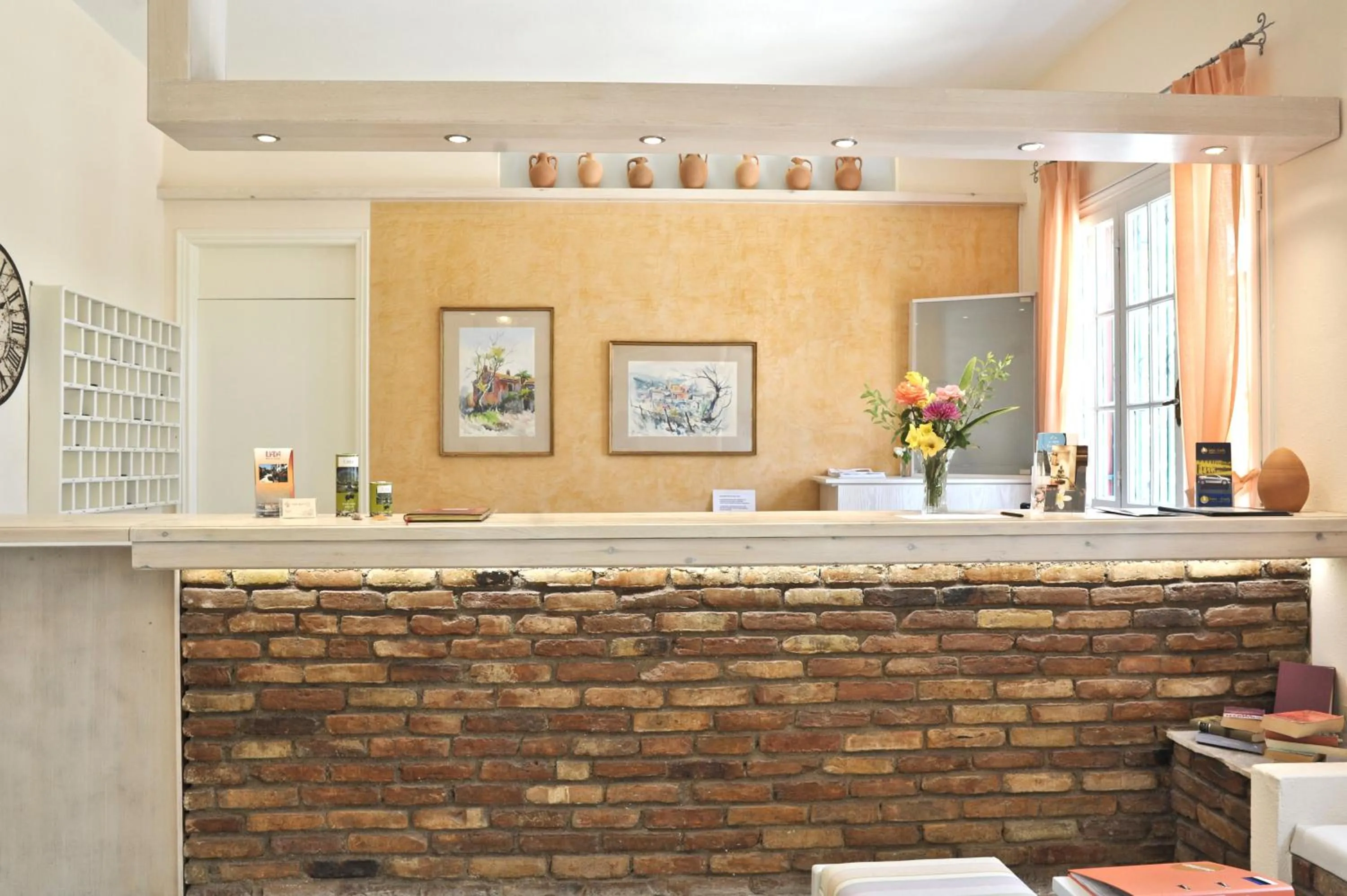 Lobby or reception in Iliada Beach Hotel