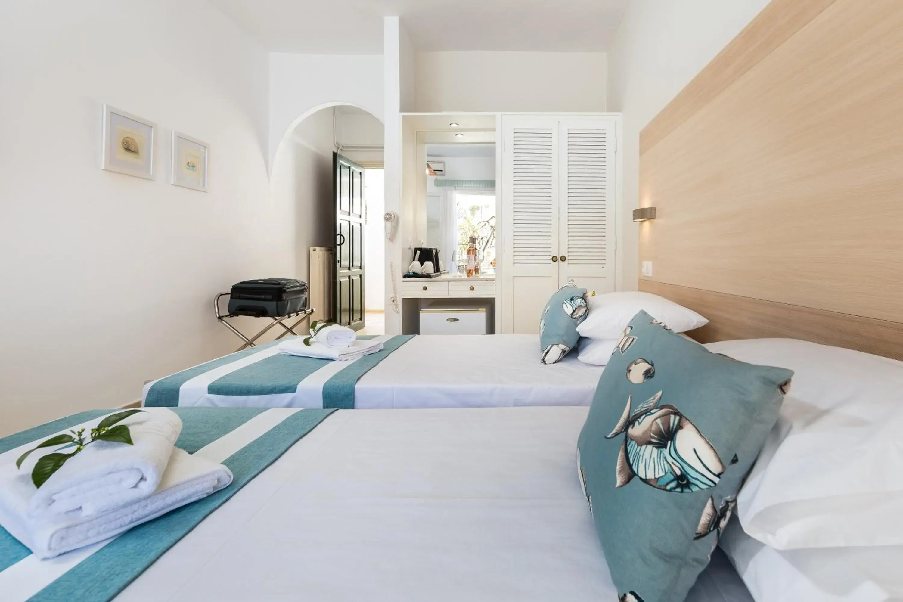 Photo of the whole room, Bed in Iliada Beach Hotel Photo of the whole room, Bed in Iliada Beach Hotel