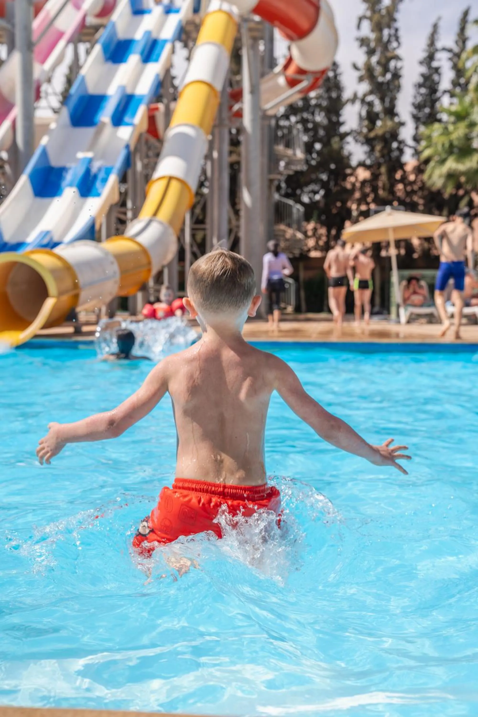 Aqua park in Rose Aqua Park Hotel