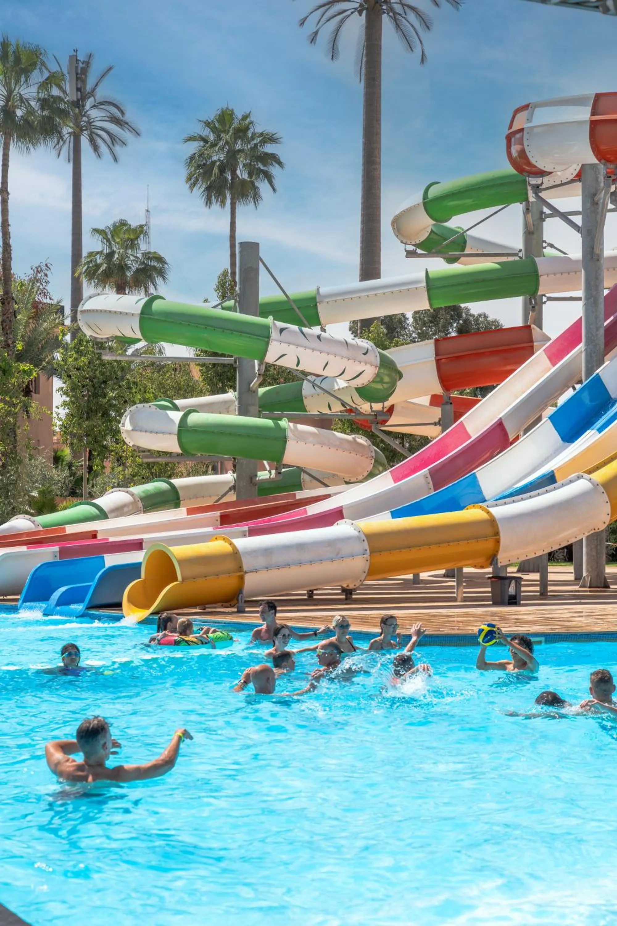 Aqua park in Rose Aqua Park Hotel