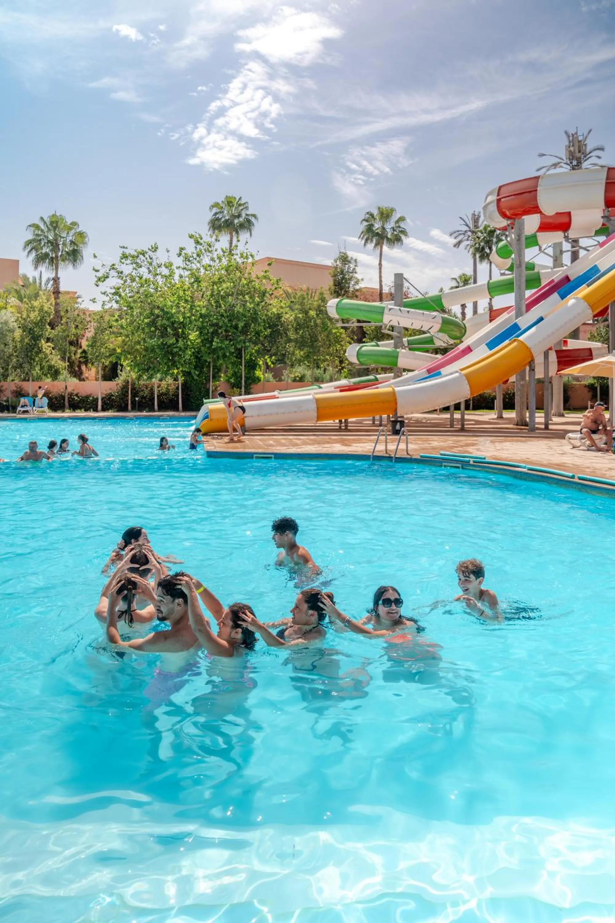 Aqua park in Rose Aqua Park Hotel