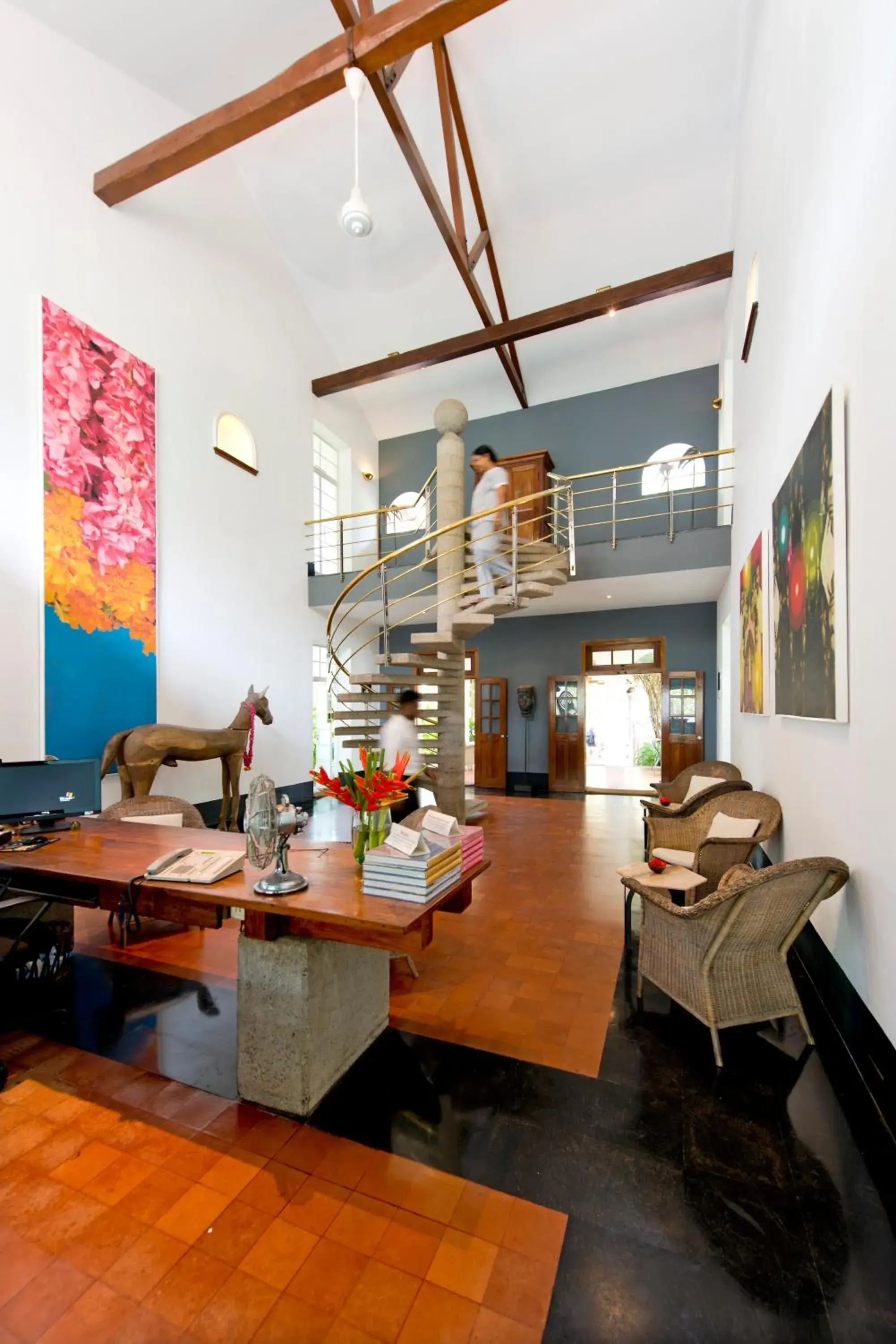 Lobby or reception in Malabar House Lobby or reception in Malabar House