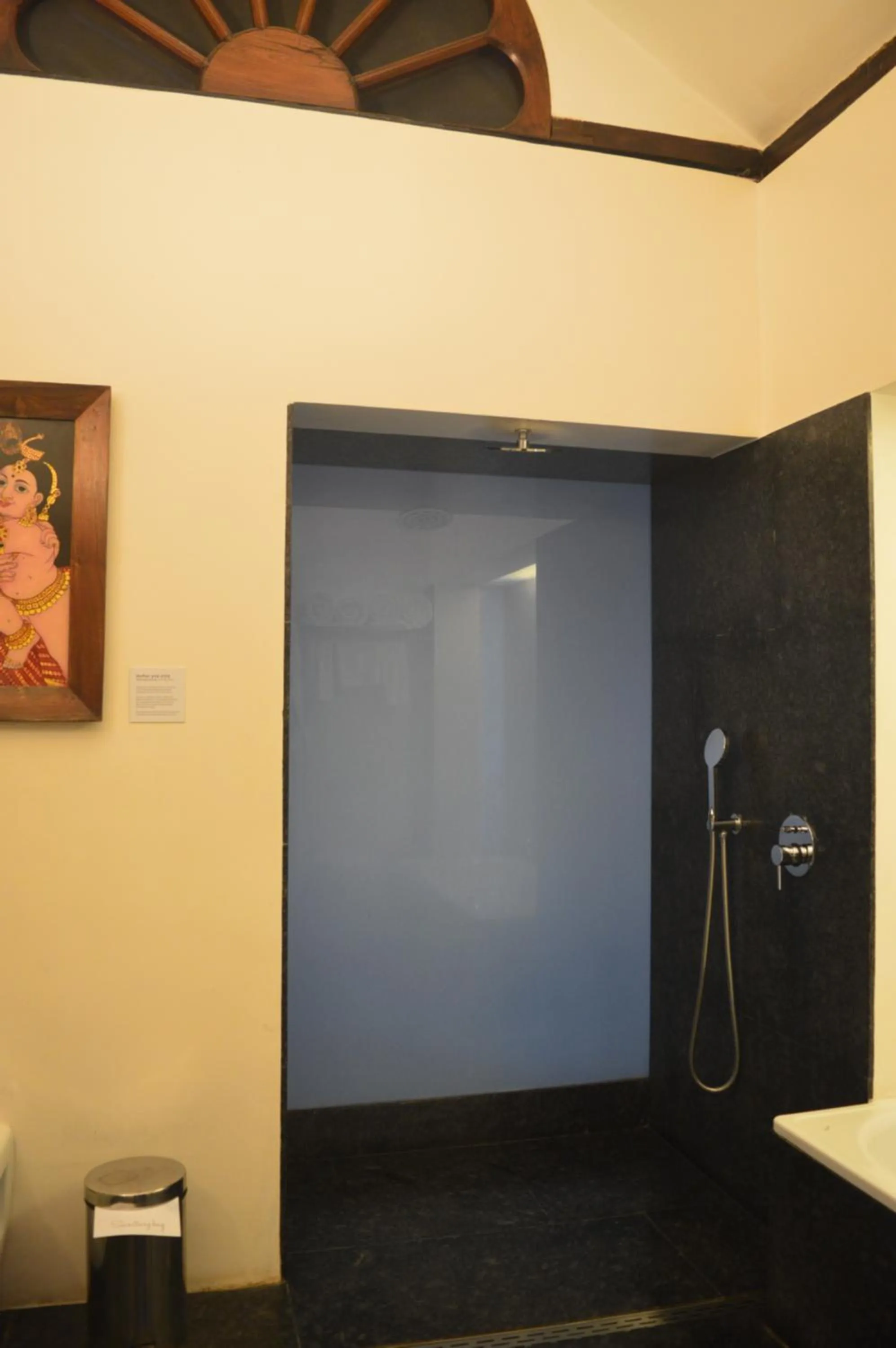 Shower in Malabar House