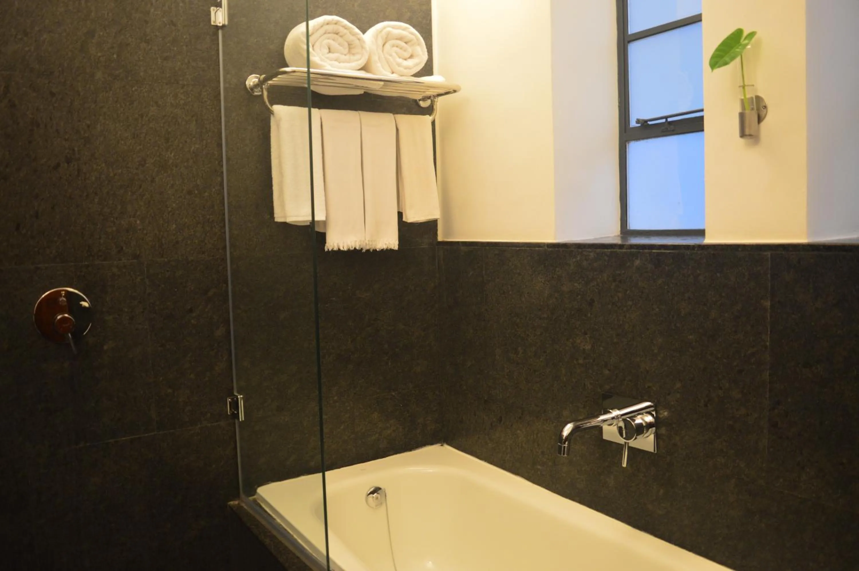 Shower in Malabar House