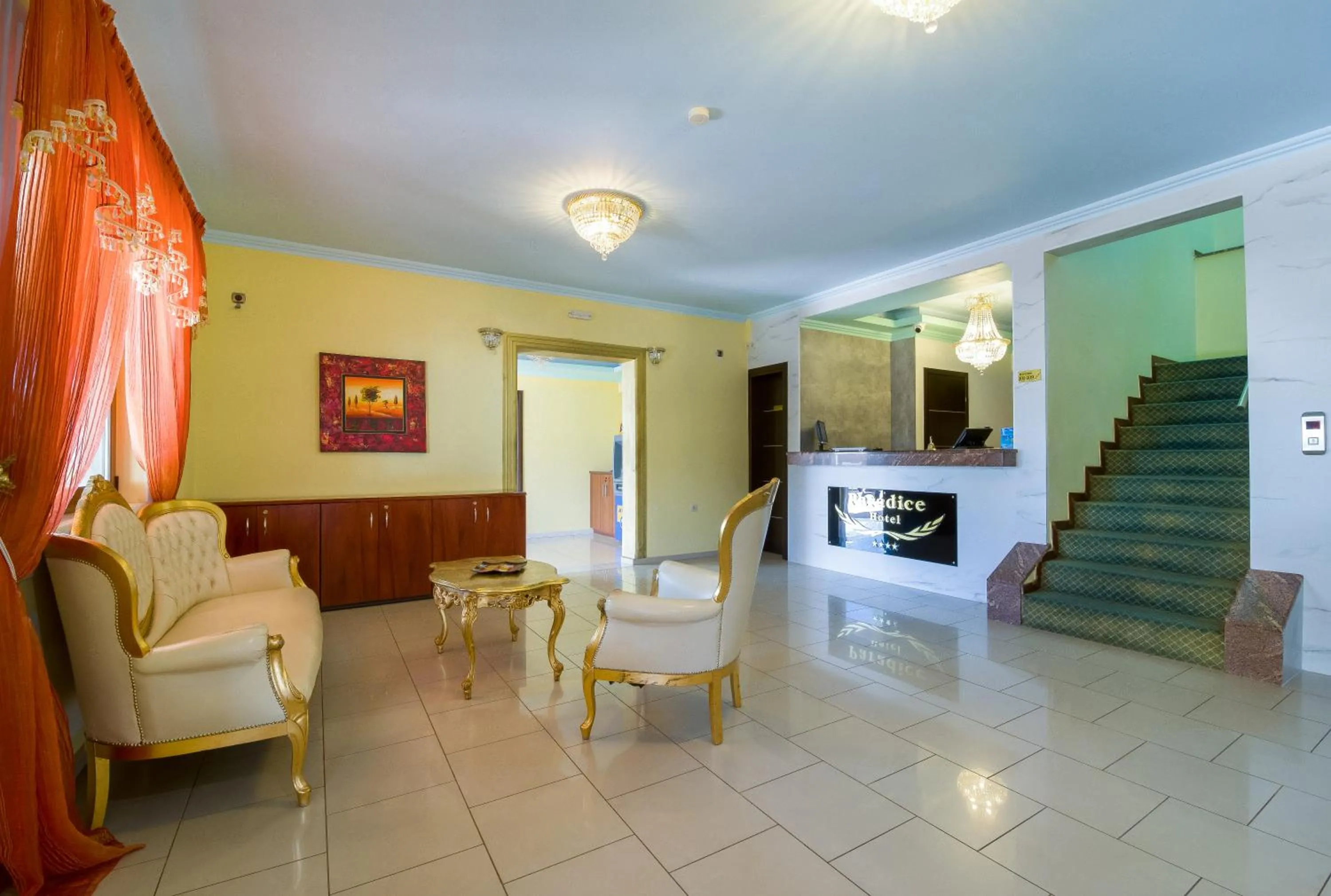 Lobby or reception in Paradice Hotel Luxury Suites-Near zorbas Beach-FREE Breakfast