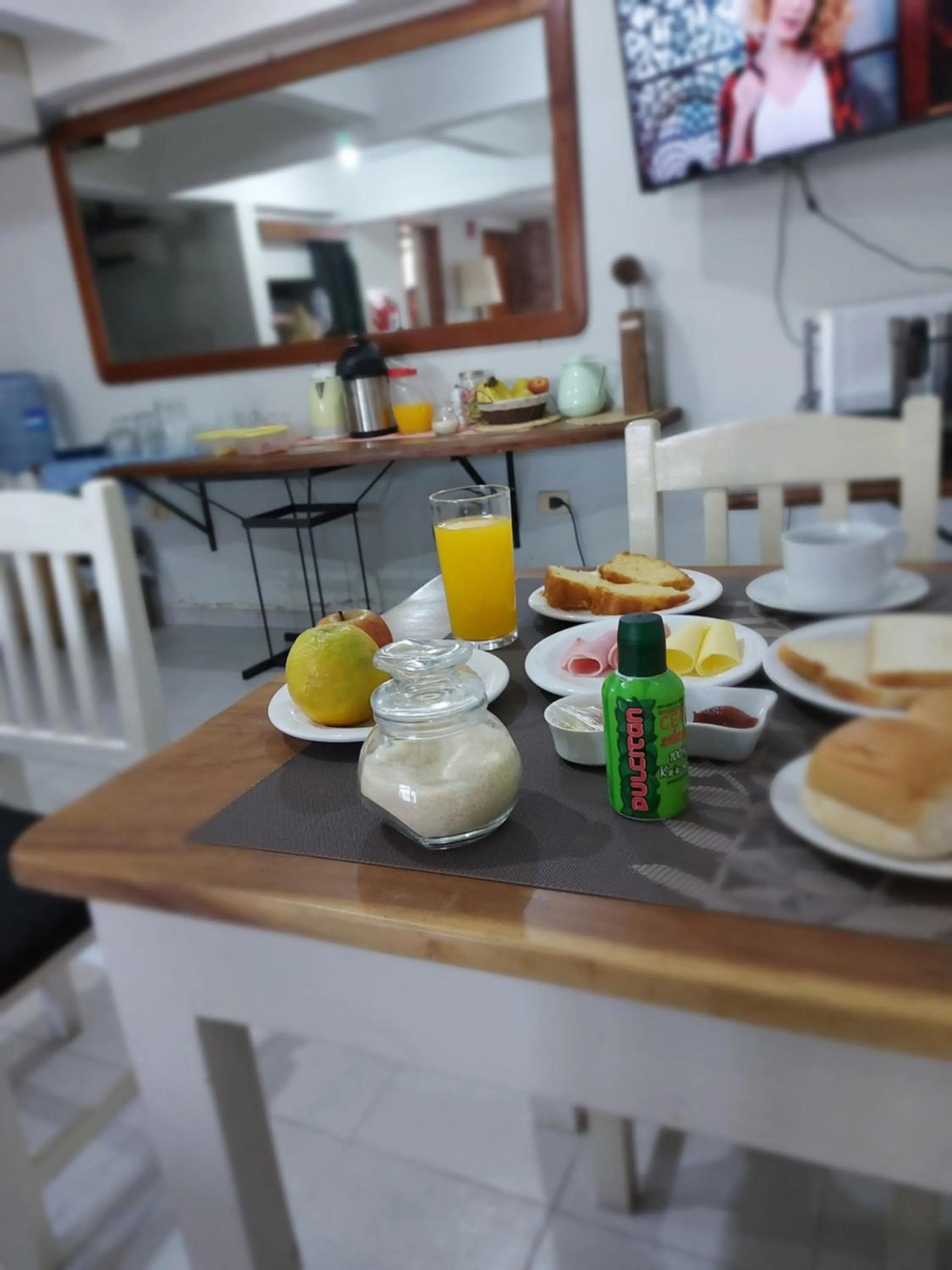 Breakfast in Madame Lynch Hotel Asuncion