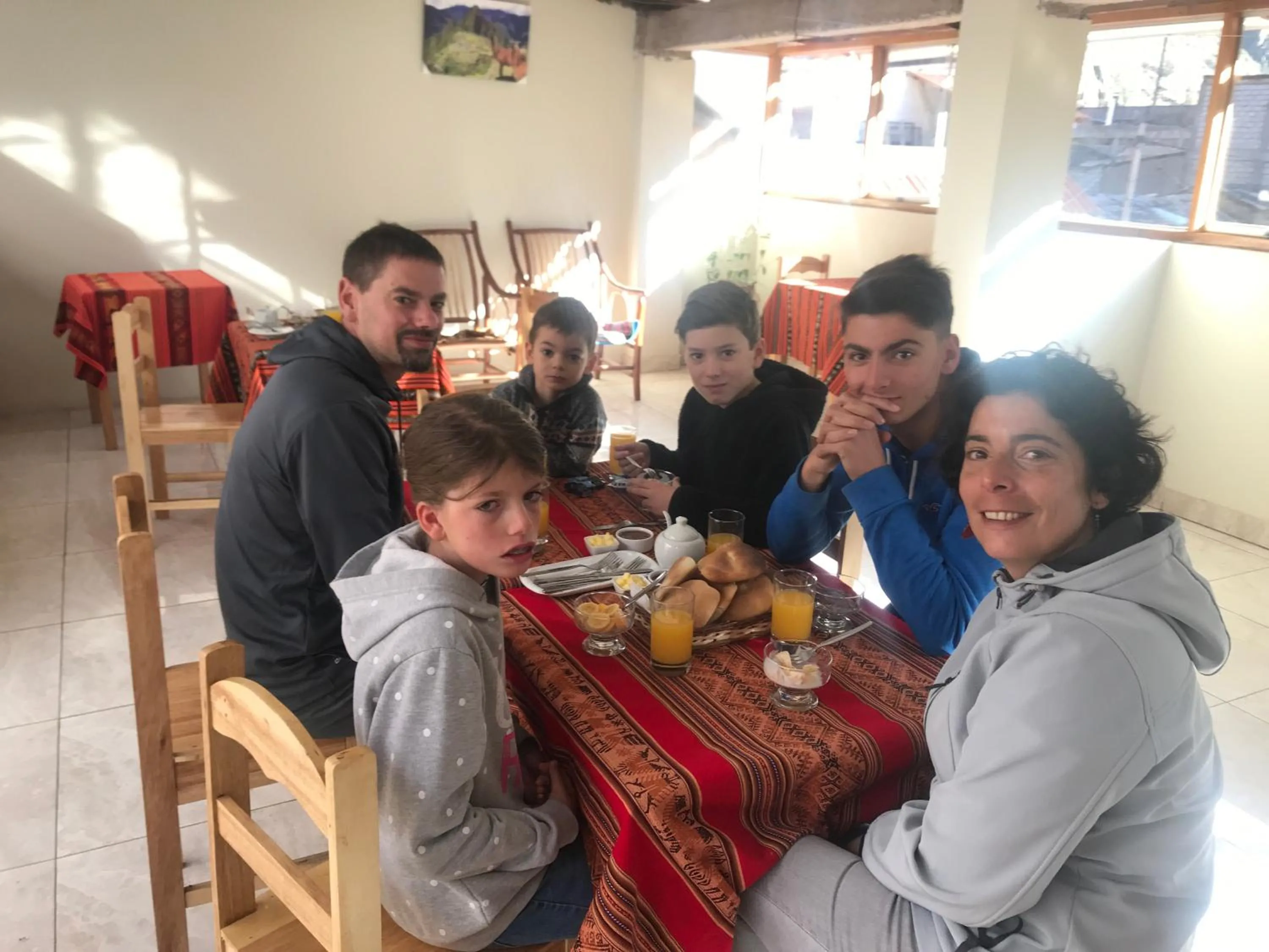 Restaurant/places to eat in Hostal Apu Qhawarina