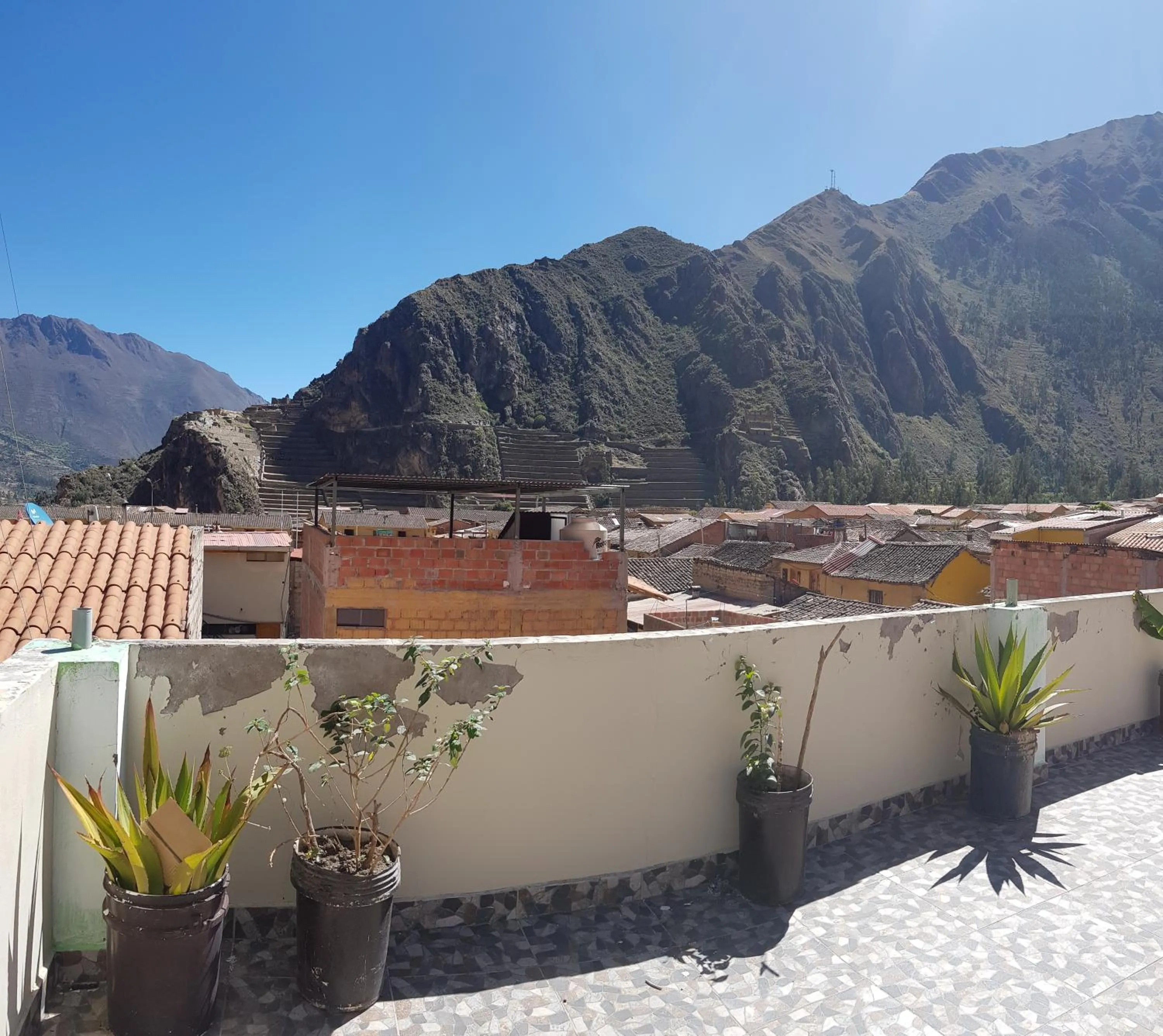 Natural landscape in Hostal Apu Qhawarina
