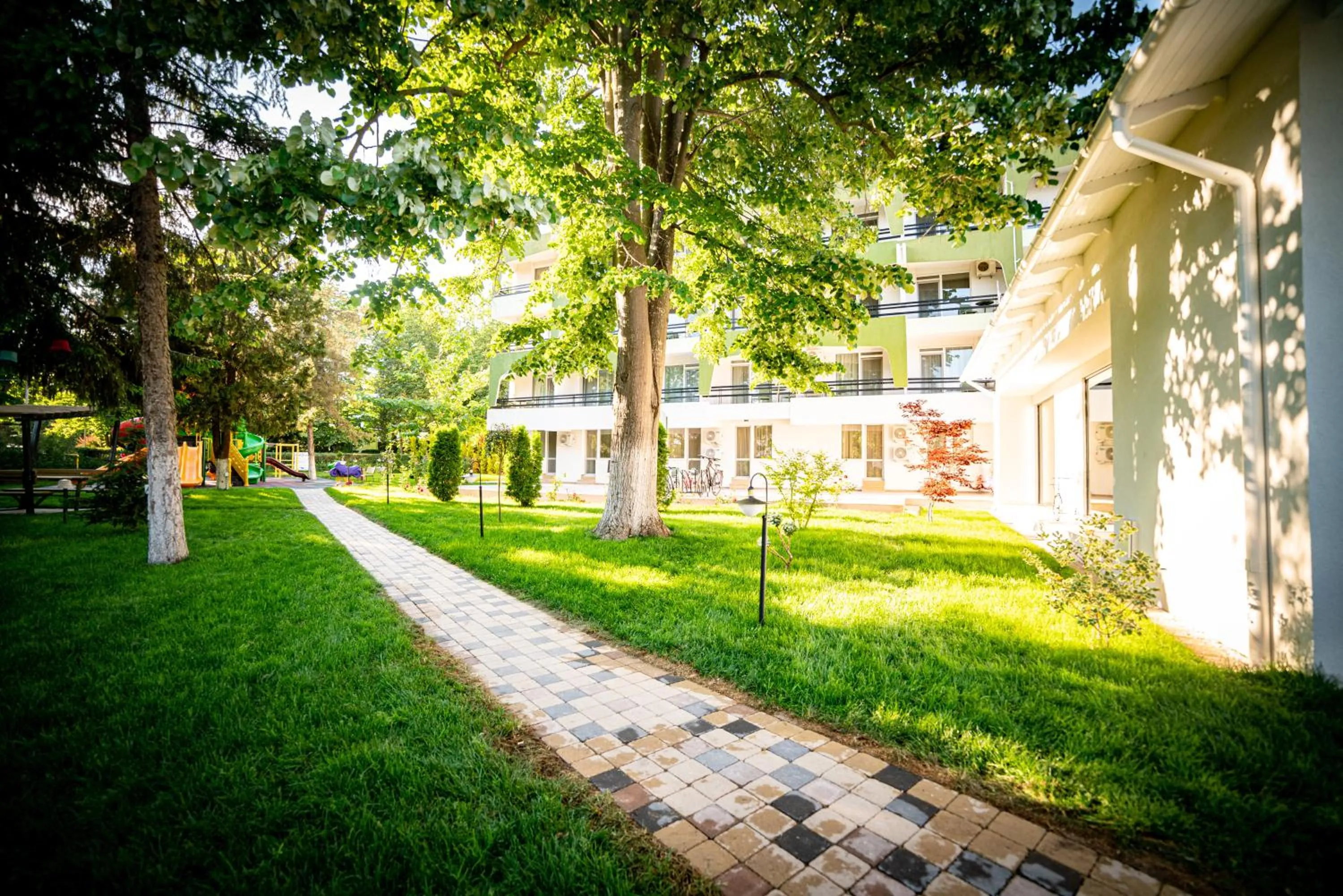 Garden in Hotel Corina