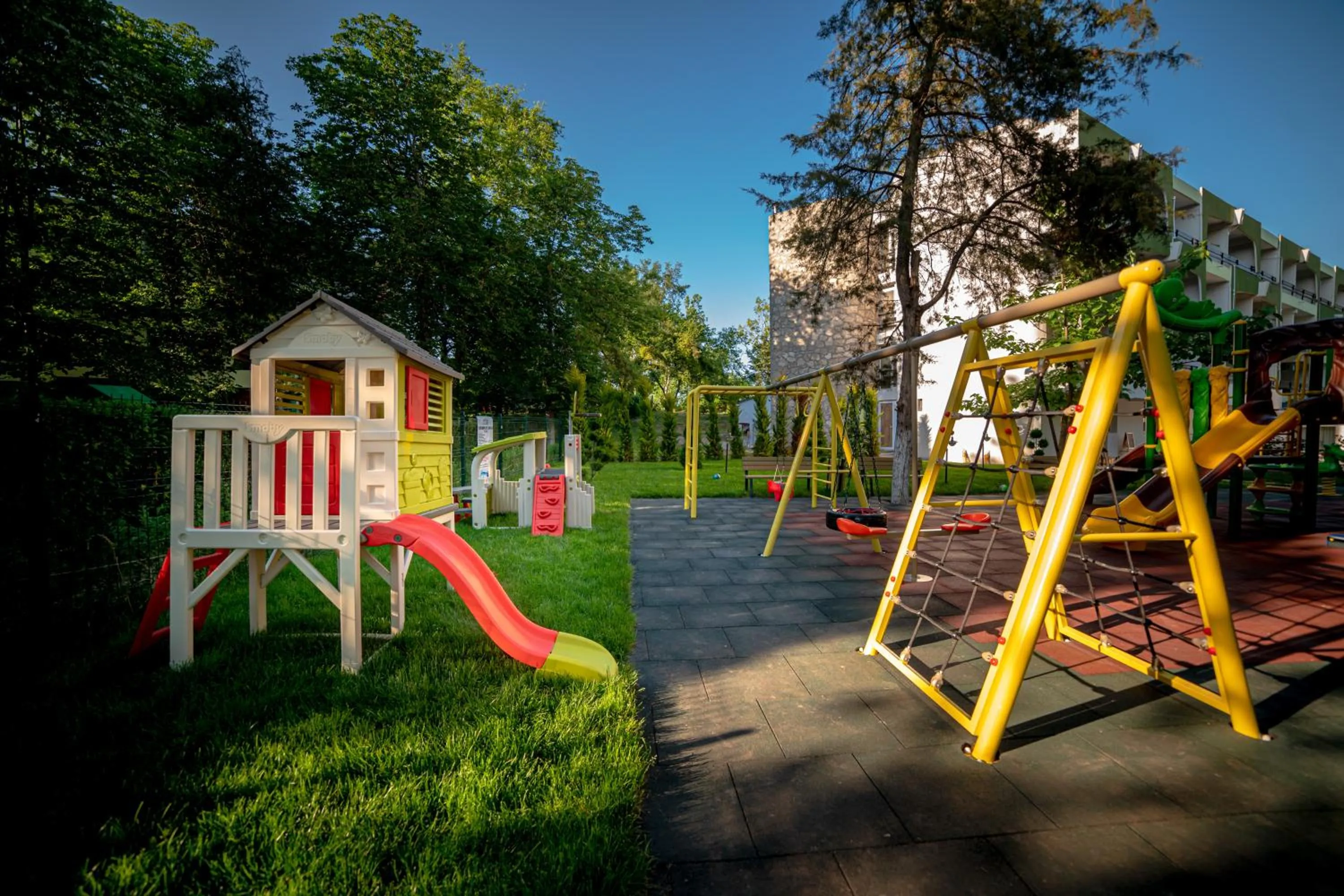 Children play ground in Hotel Corina