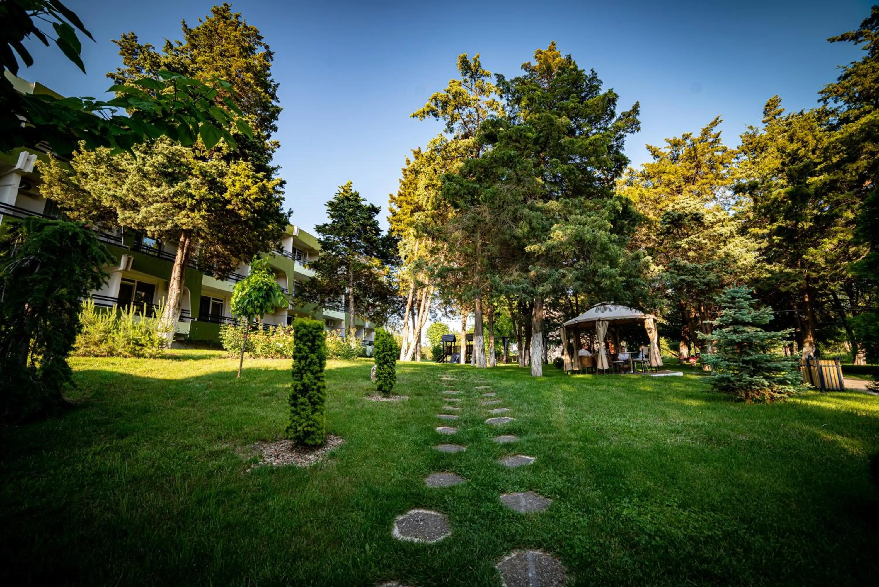 Garden in Hotel Corina