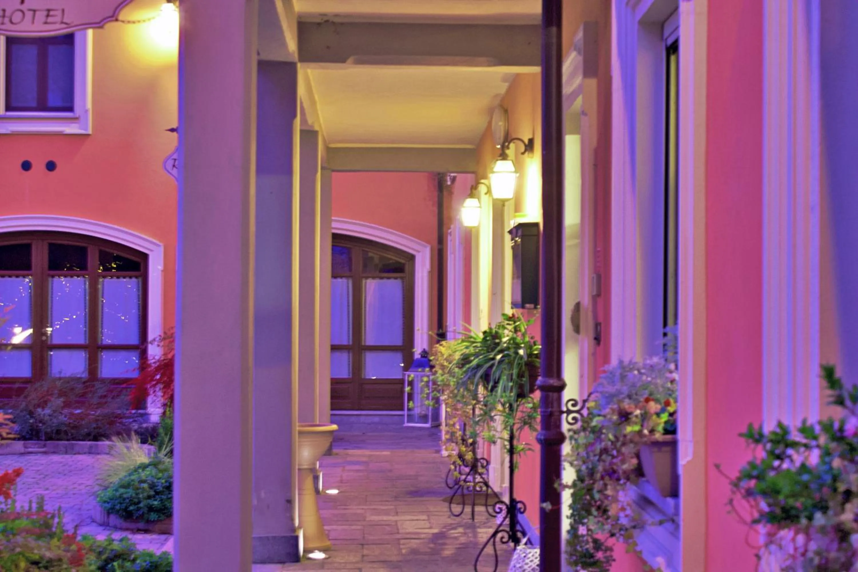 Facade/entrance in Hotel La Fertè