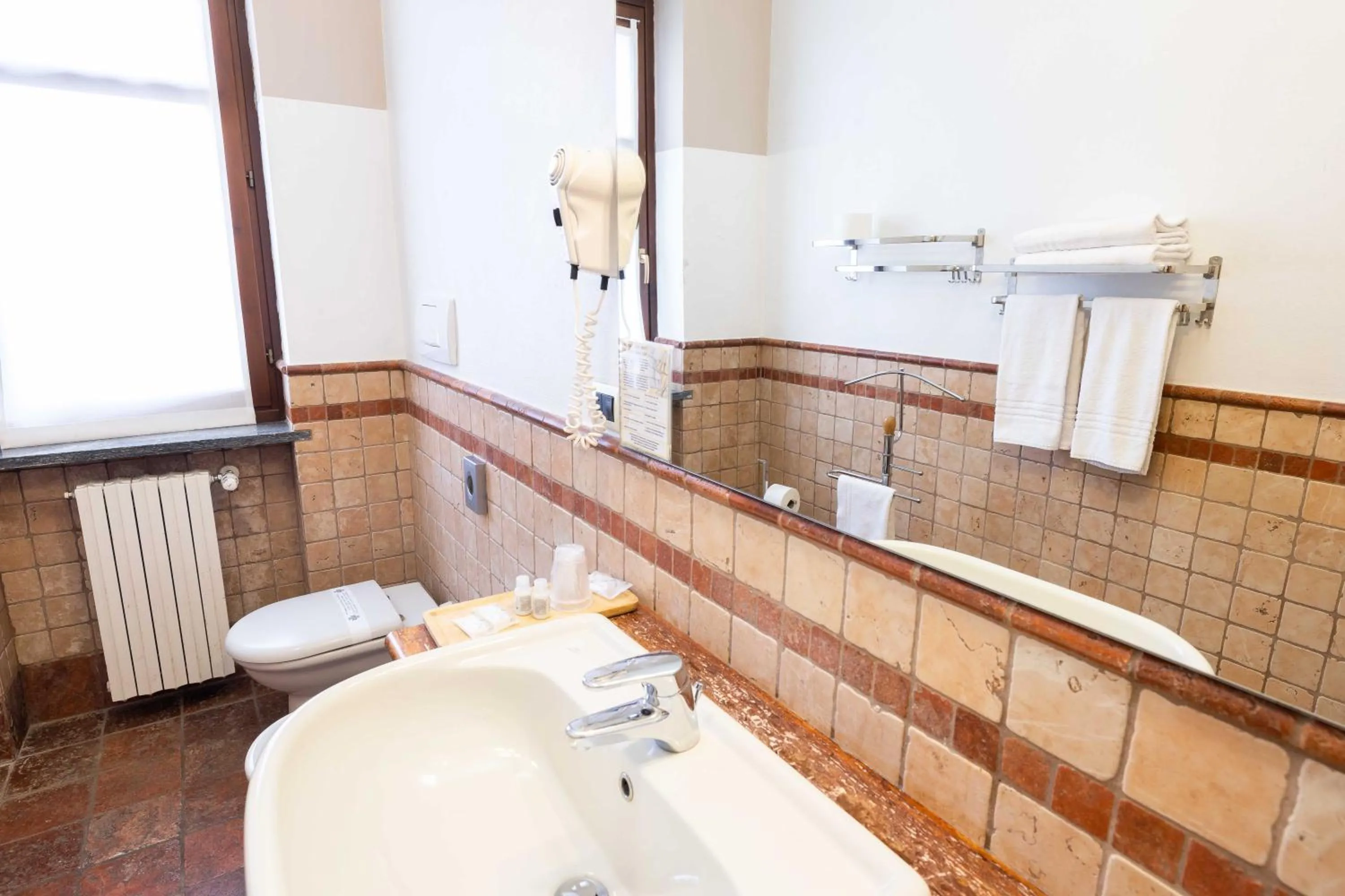 Shower in Hotel La Fertè