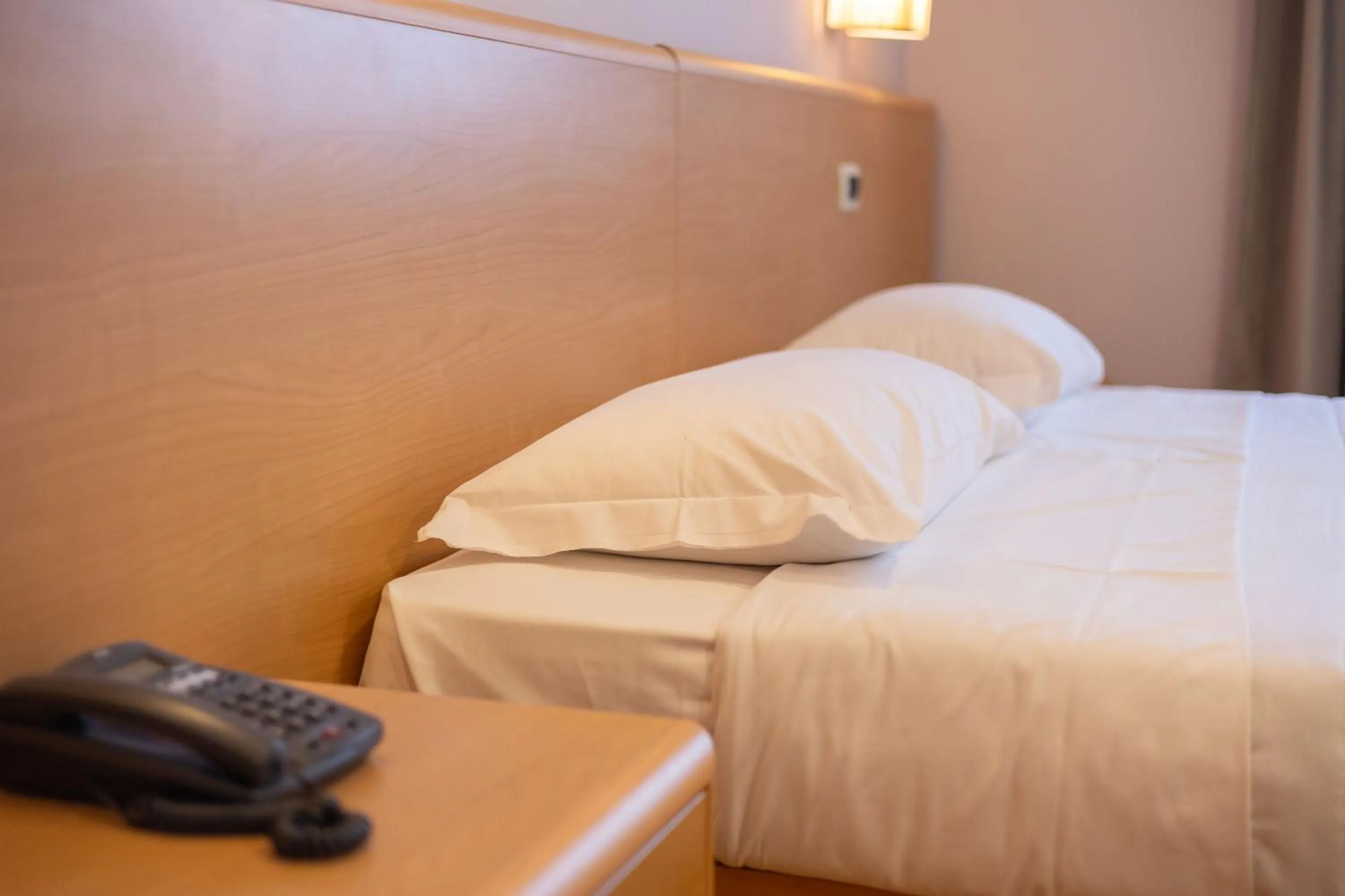 Bed in Hotel La Fertè