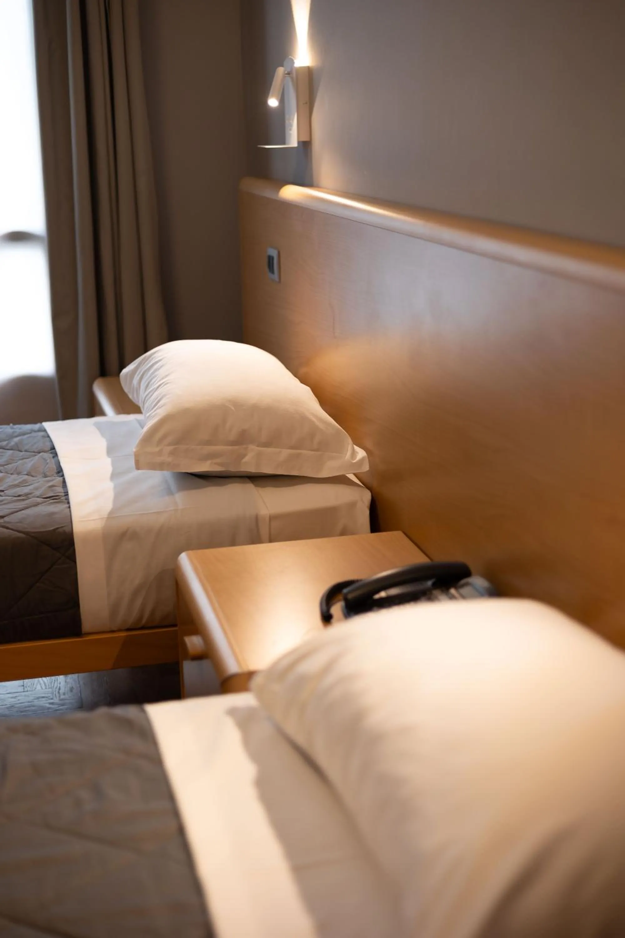 Bed in Hotel La Fertè