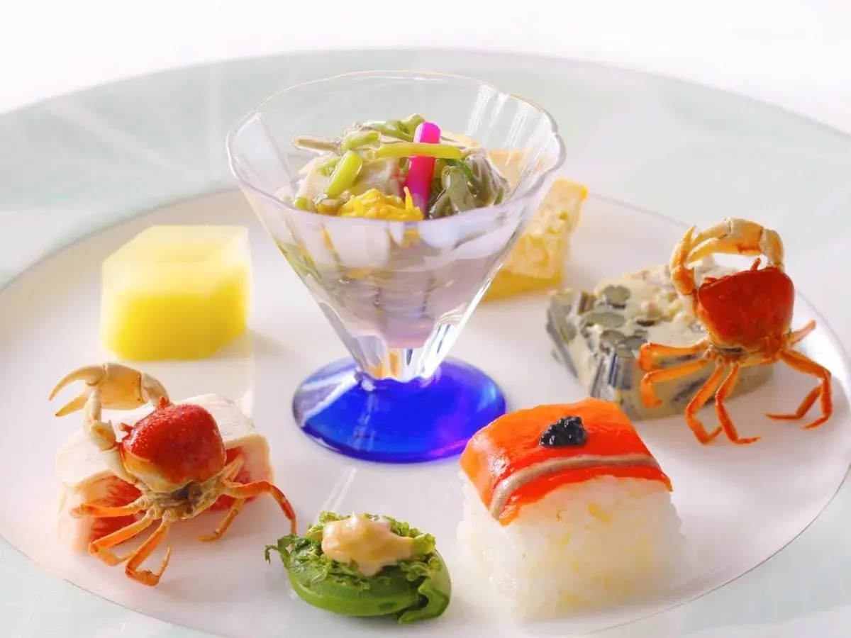 Food close-up in Tsukinoike Food close-up in Tsukinoike