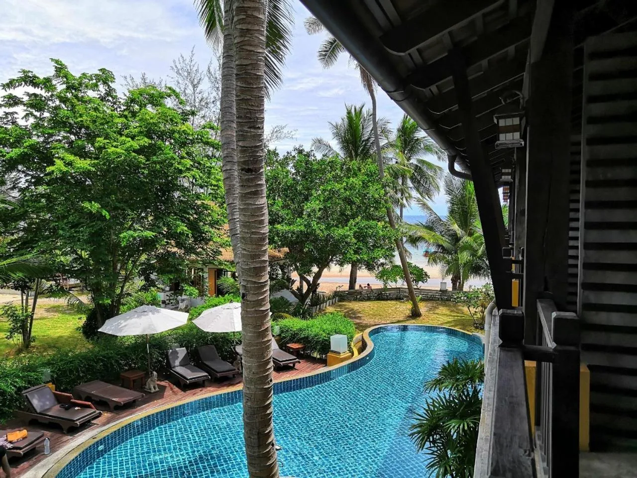 Beach side 2 nd floor Pool View in Seashell Resort Koh Tao-SHA Plus