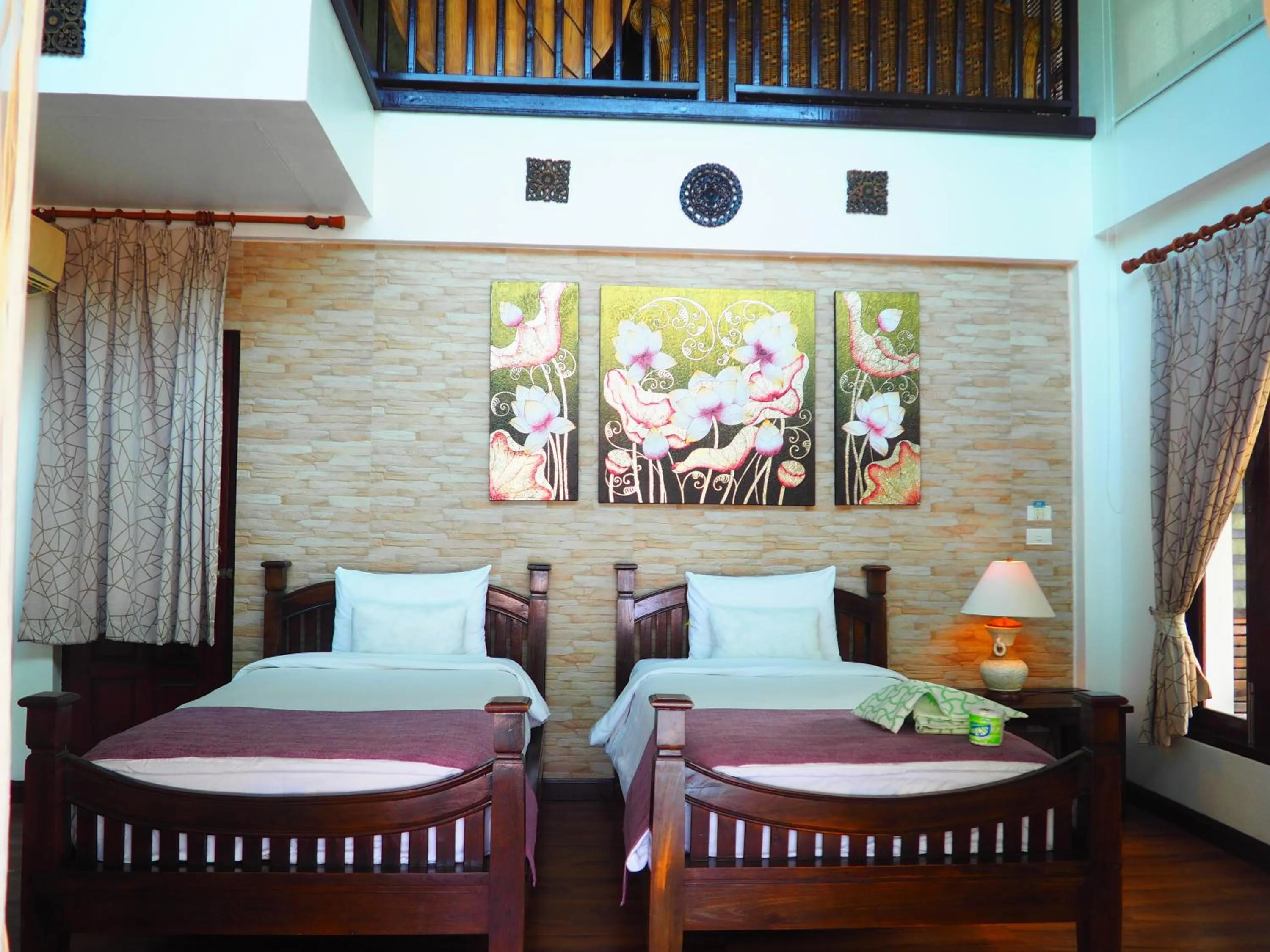 Photo of the whole room, Bed in Seashell Resort Koh Tao-SHA Plus