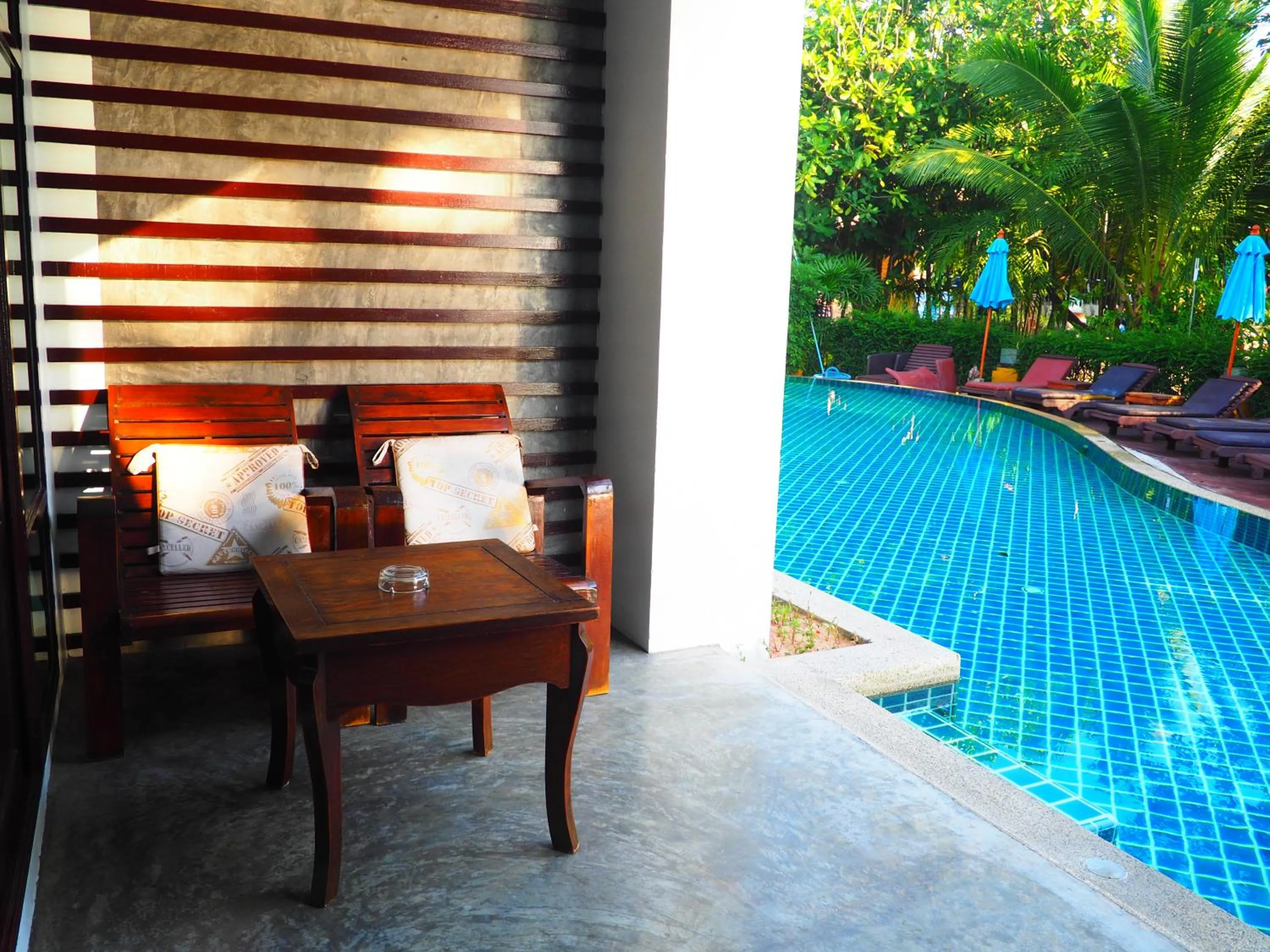 Patio in Seashell Resort Koh Tao-SHA Plus